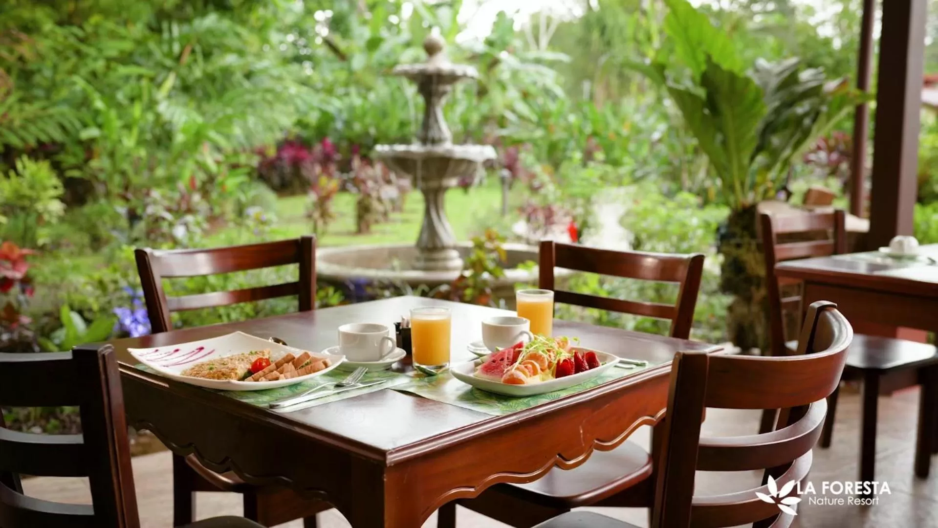 Breakfast in La Foresta Nature Resort