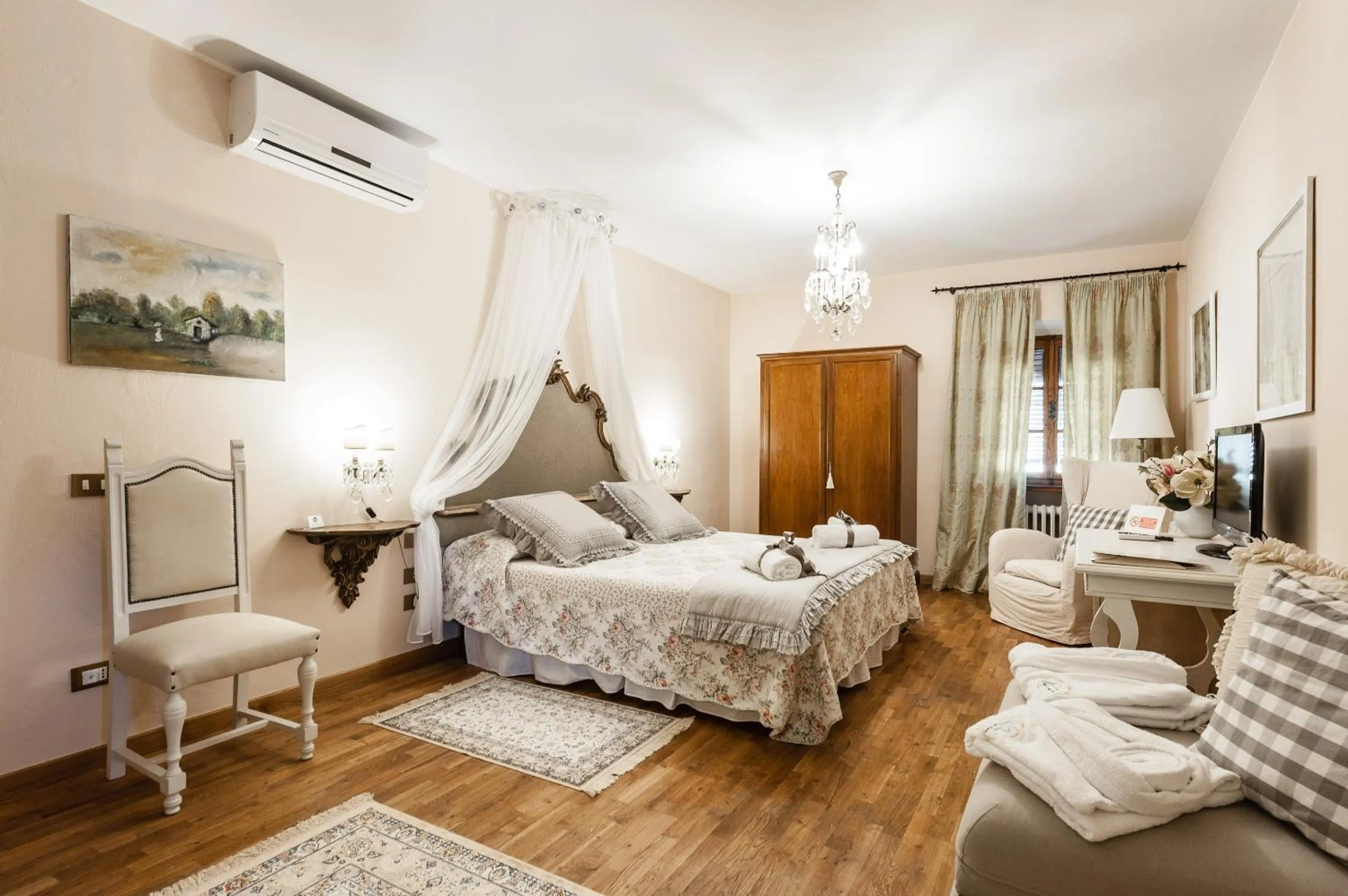 Bed in Giardino della Pieve Relais- Adult Only