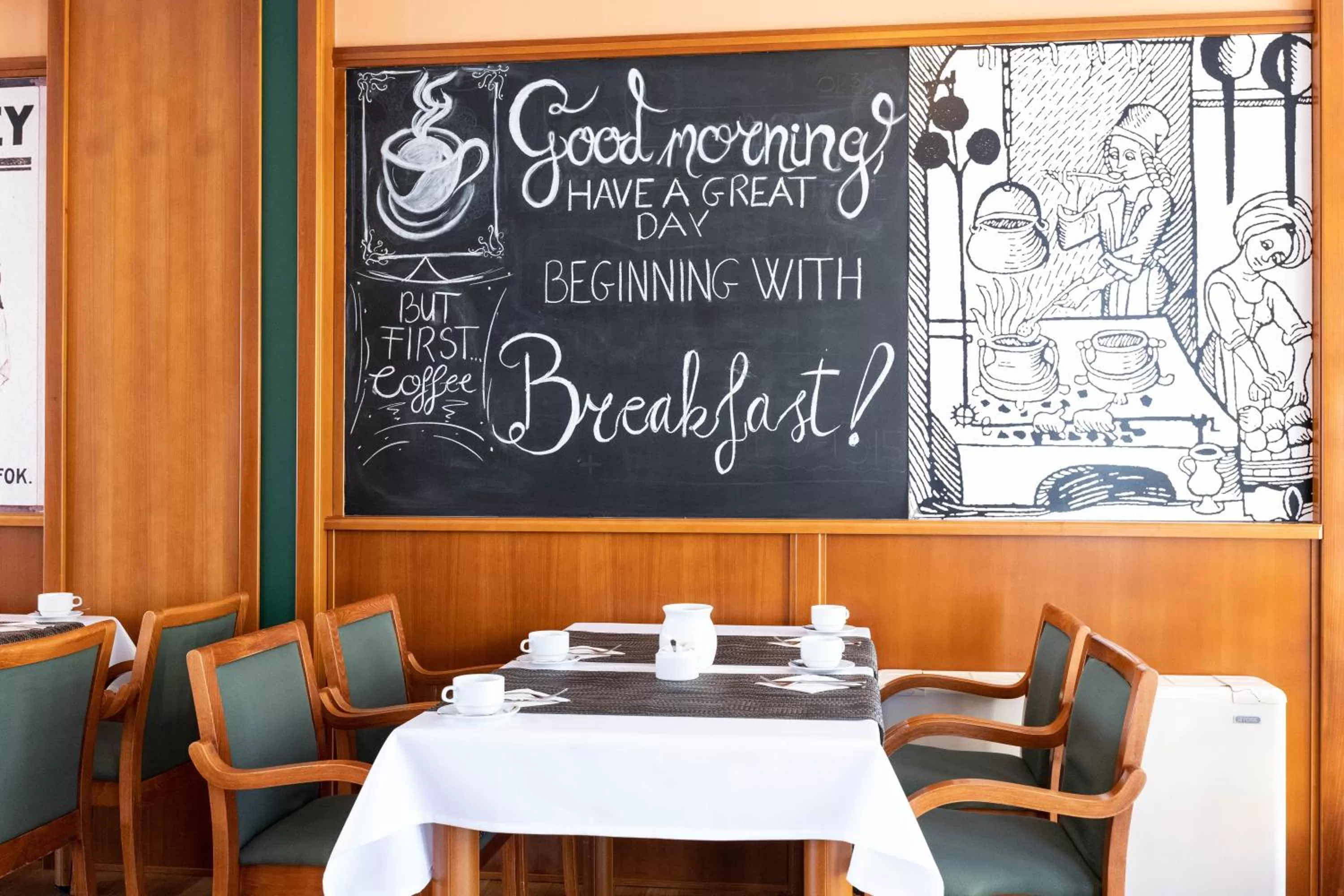 Breakfast, Restaurant/Places to Eat in Szent János Hotel