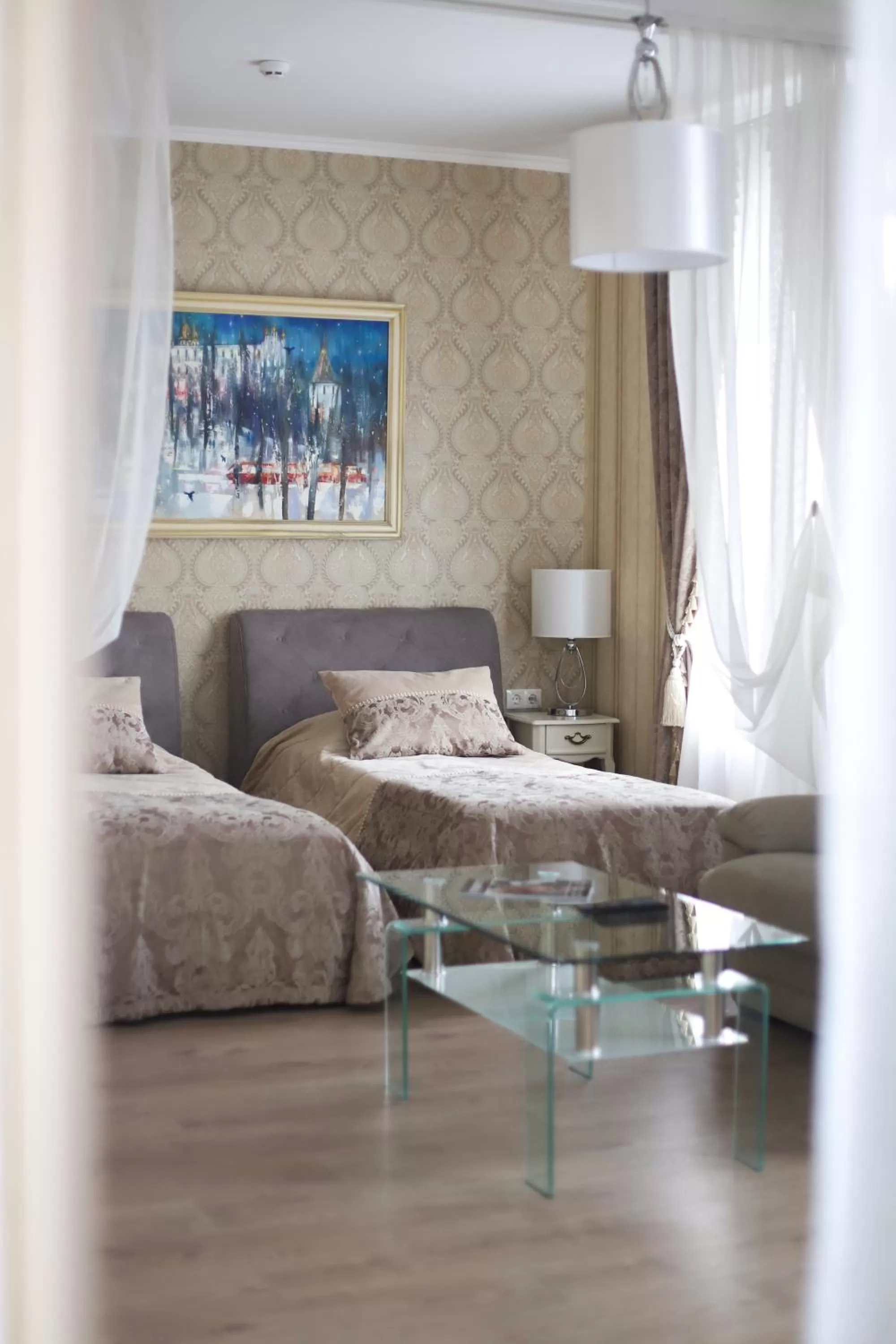 Decorative detail, Bed in Hotel "Mandarin Clubhouse"