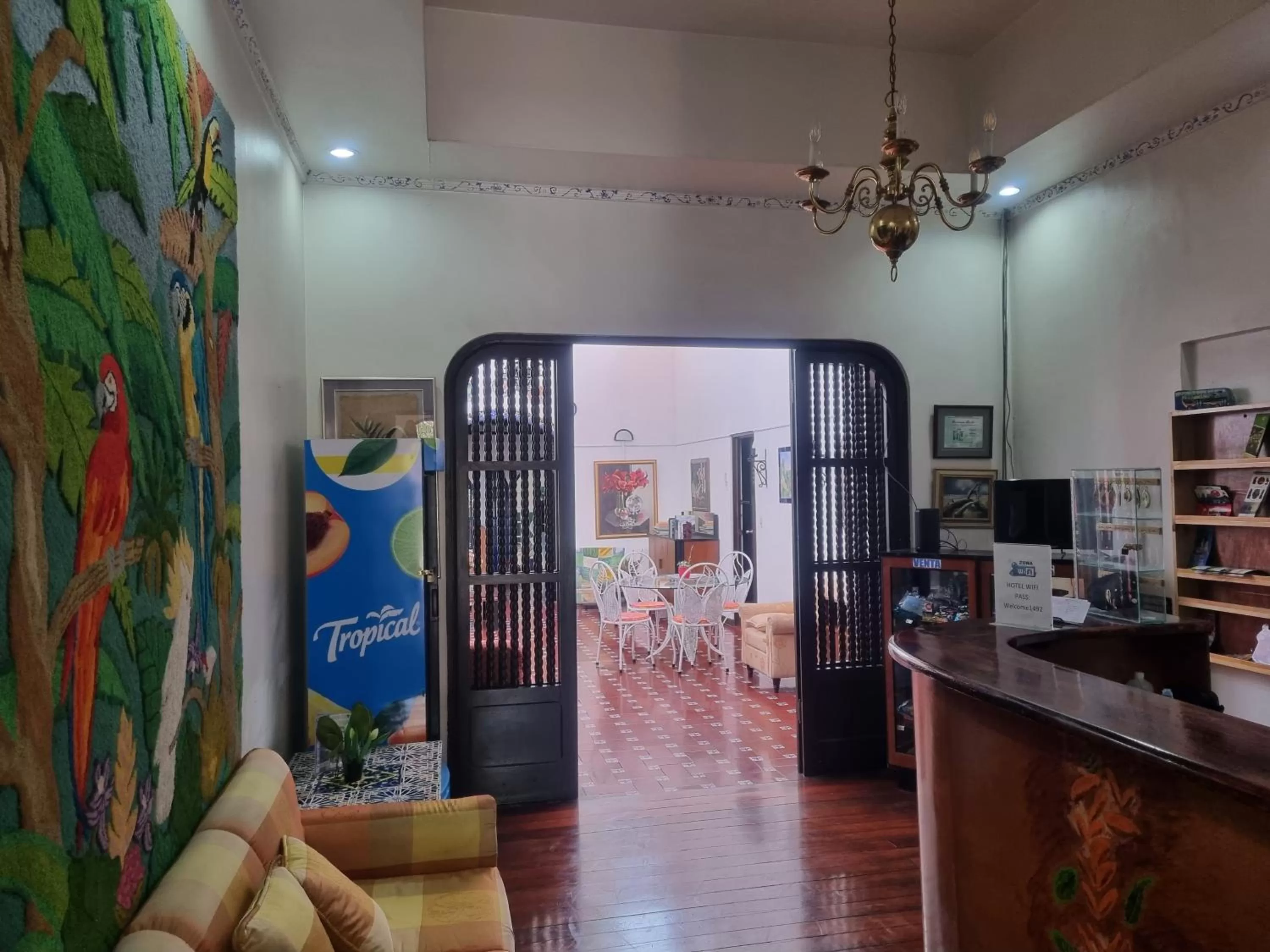 Lobby or reception in Hotel 1492