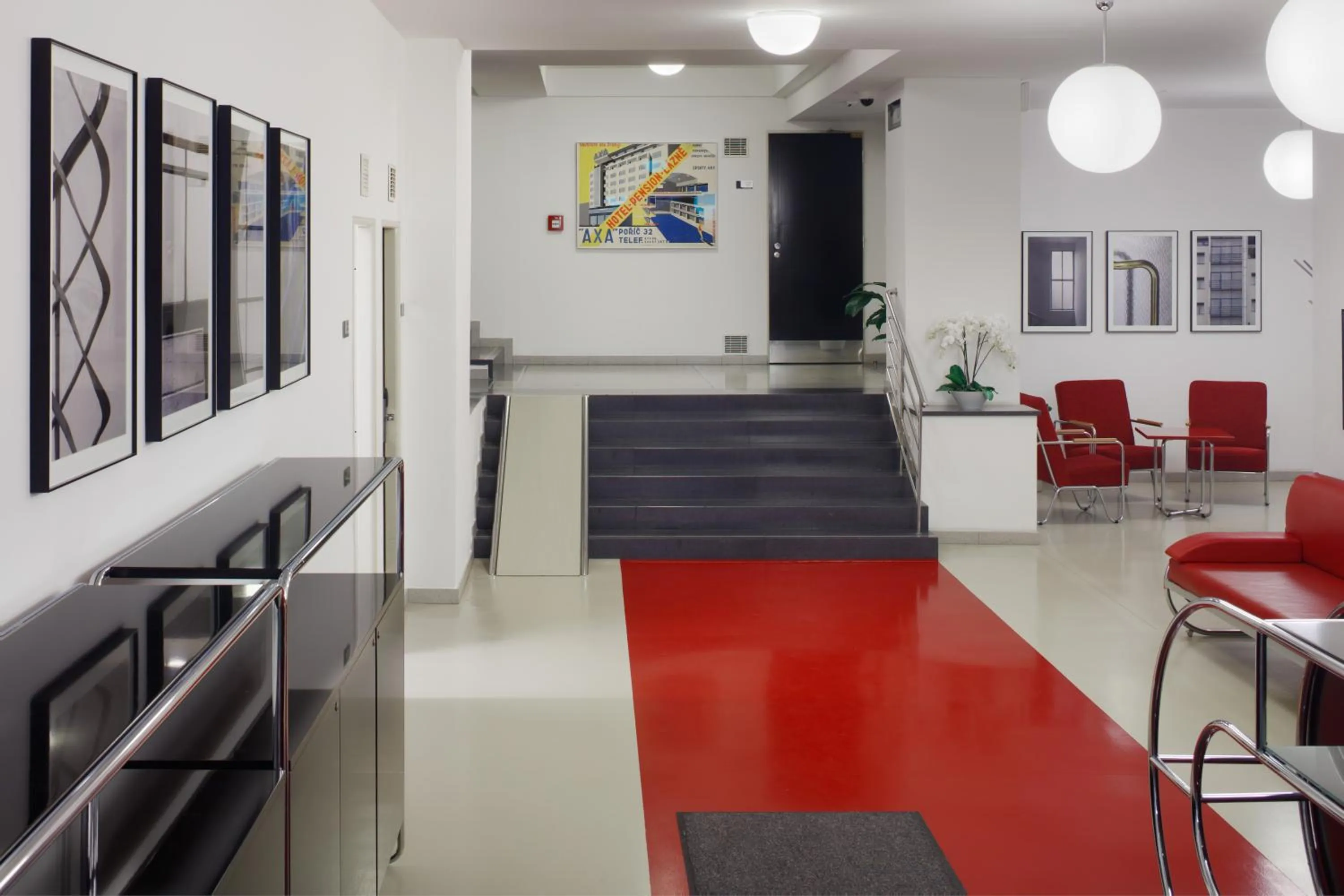 Lobby or reception in AXA Hotel