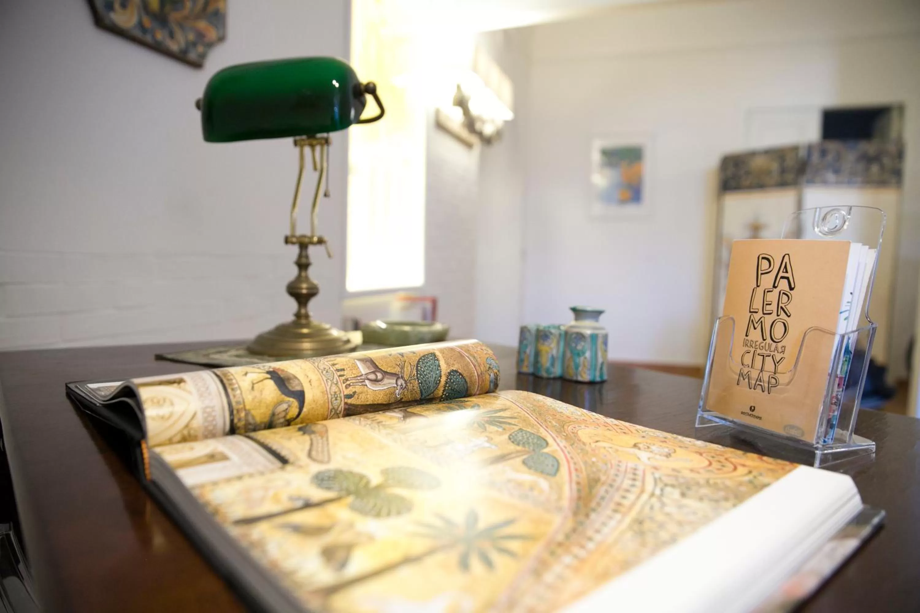 Lobby or reception, Bed in Residenza Normanna