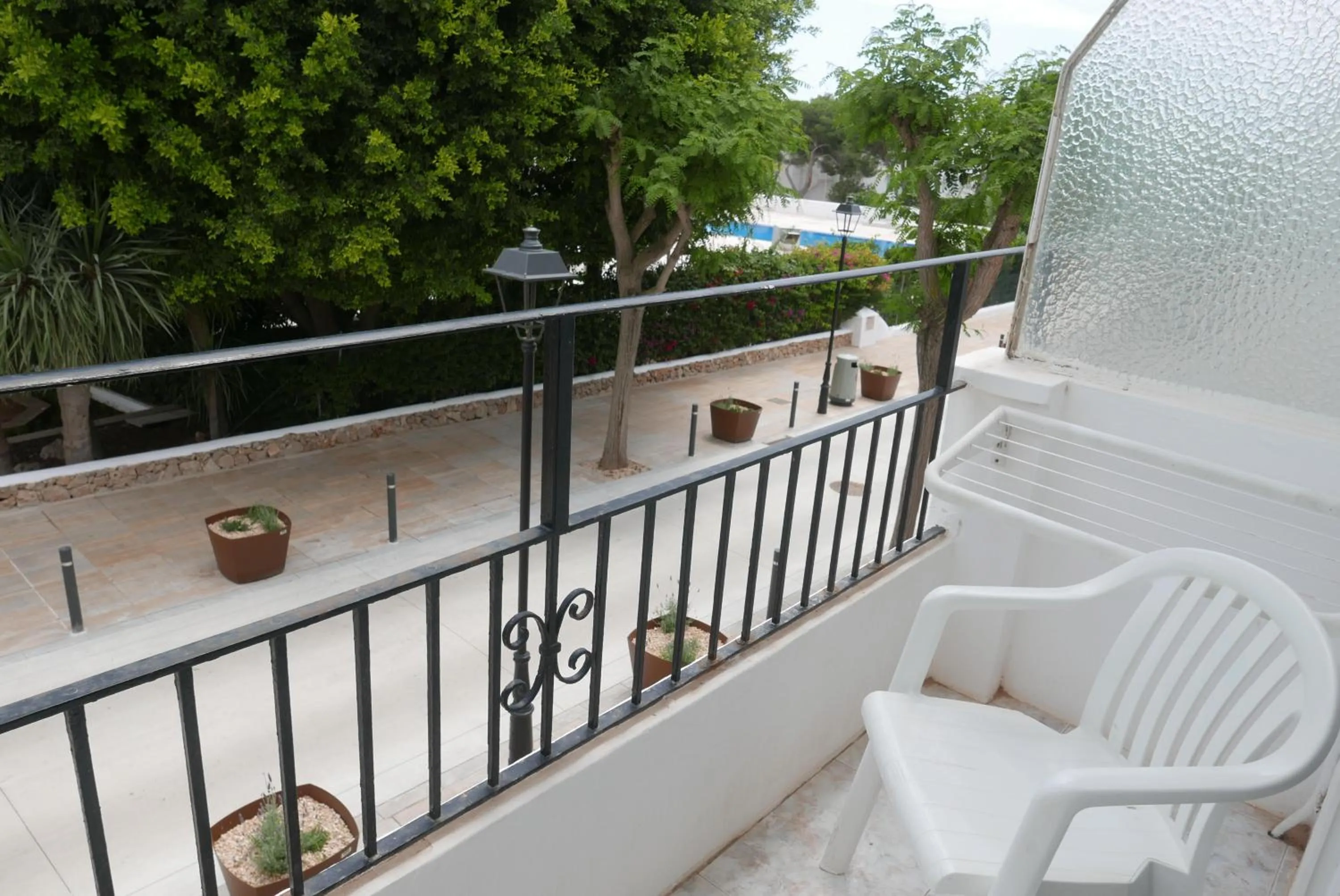 Balcony/Terrace in Hotel Antares
