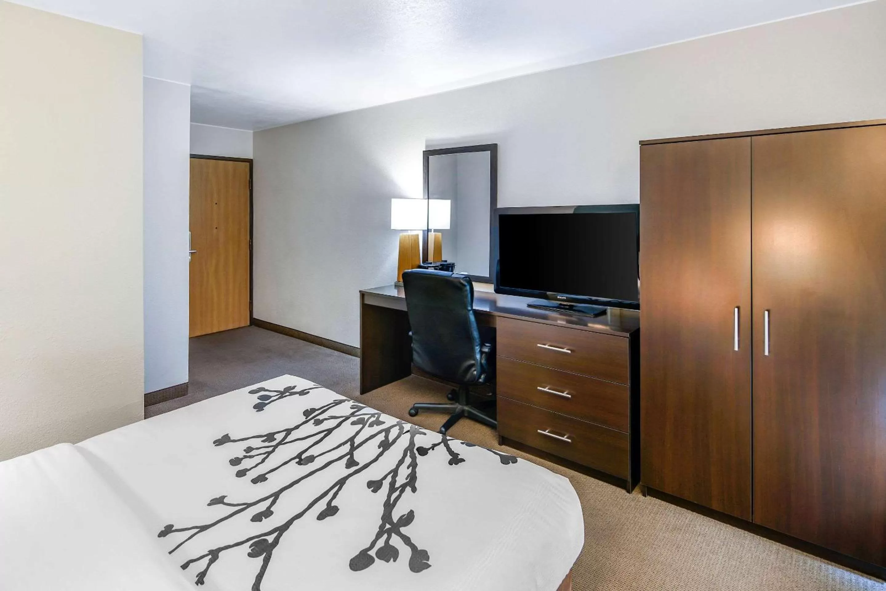 Photo of the whole room, Bed in Sleep Inn near Washington State Line