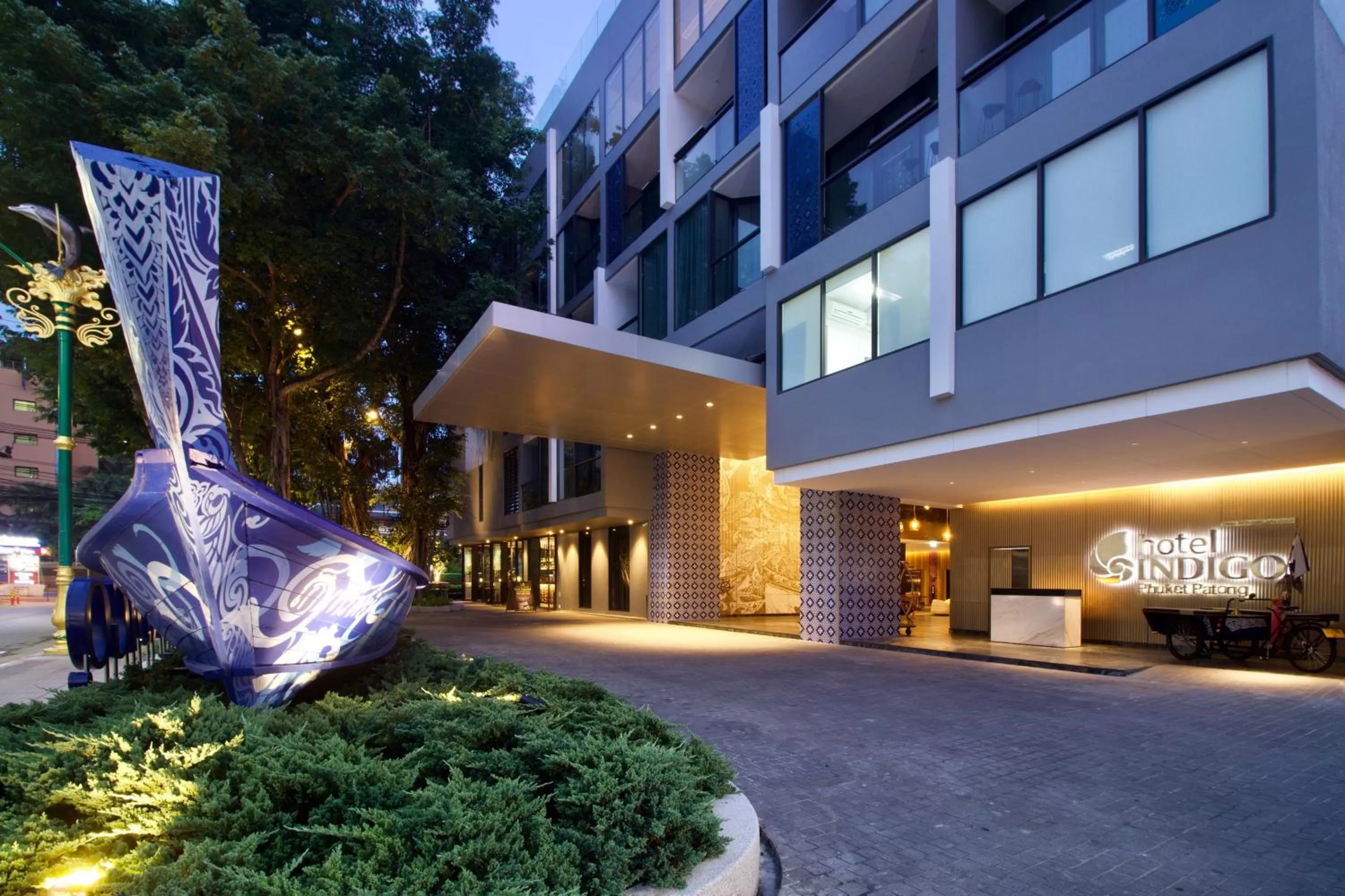 Property building in Hotel Indigo Phuket Patong by IHG