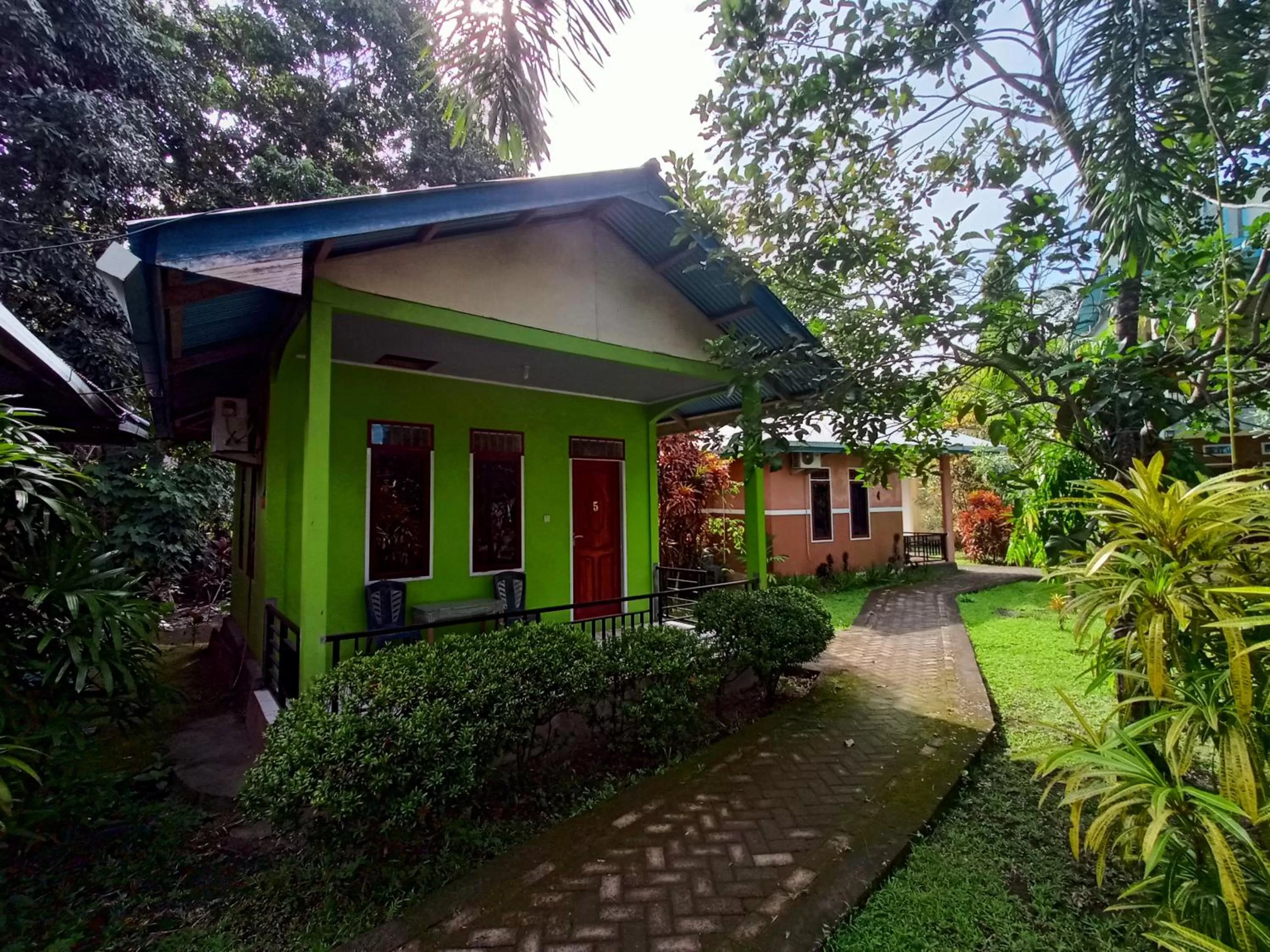 Property building in Tangkoko Lodge