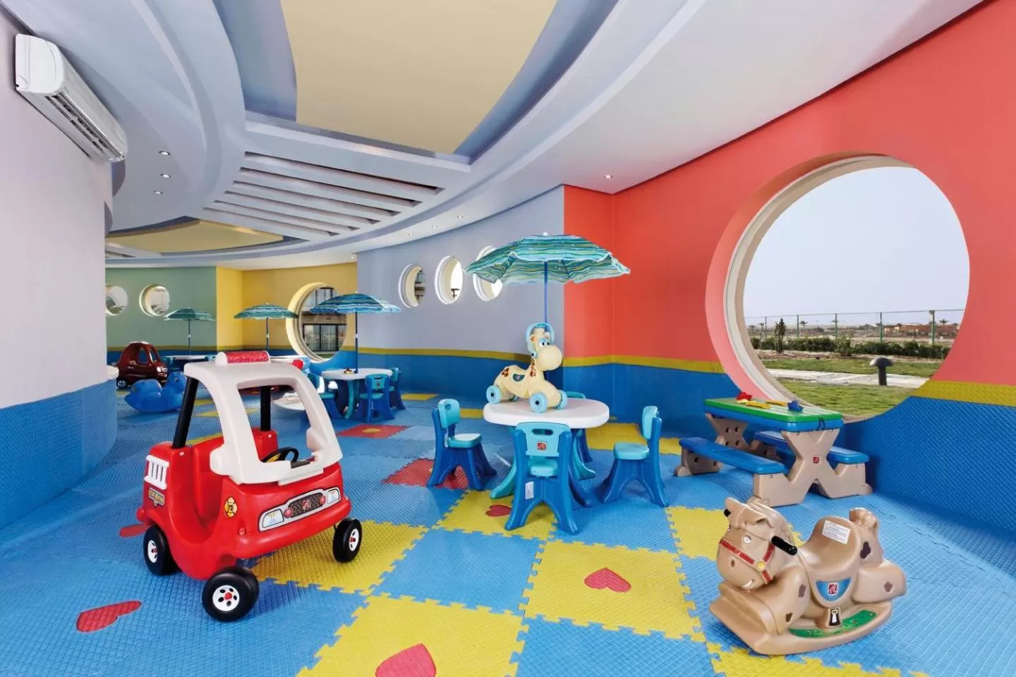 Children play ground in Movenpick Waterpark Resort & Spa Soma Bay