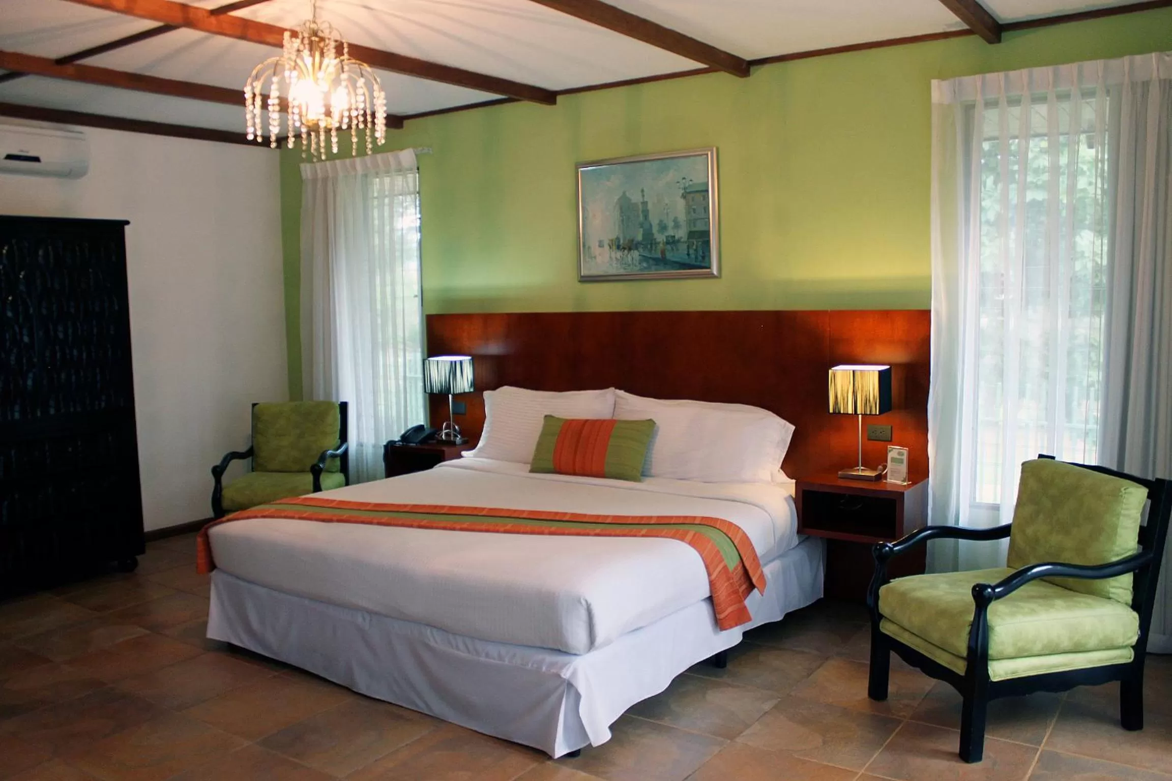 Patio, Bed in Terrazas de Golf Boutique Hotel