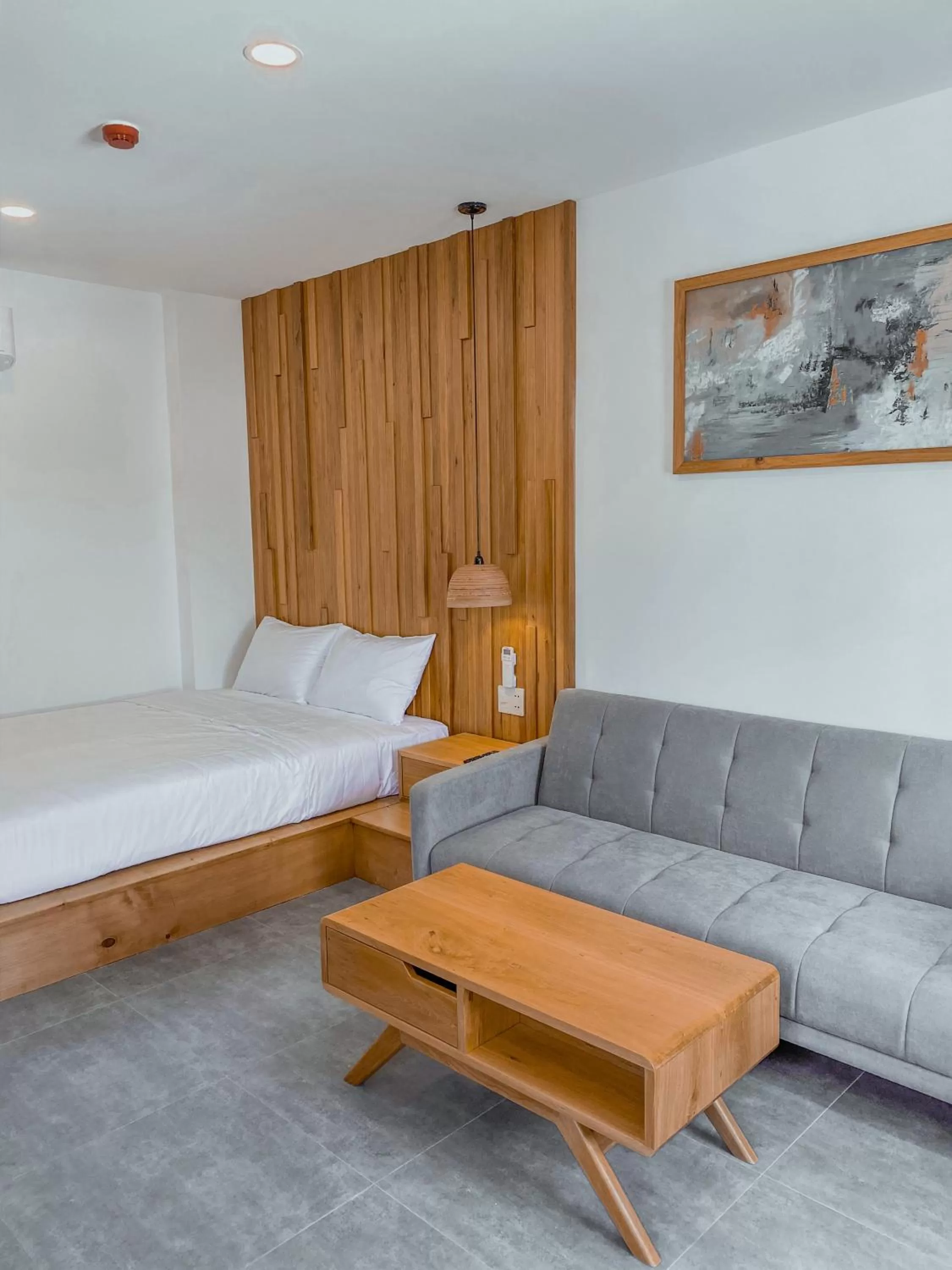 Bed in Coast House Boutique Hotel