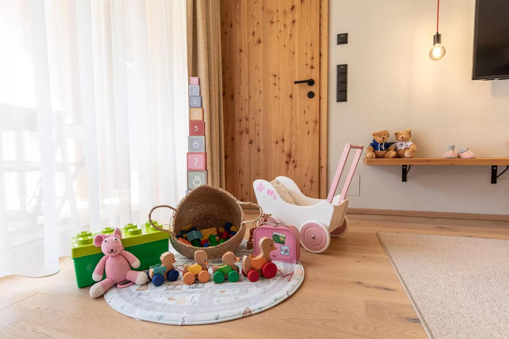 Living room in das bleibt Alpine Suites