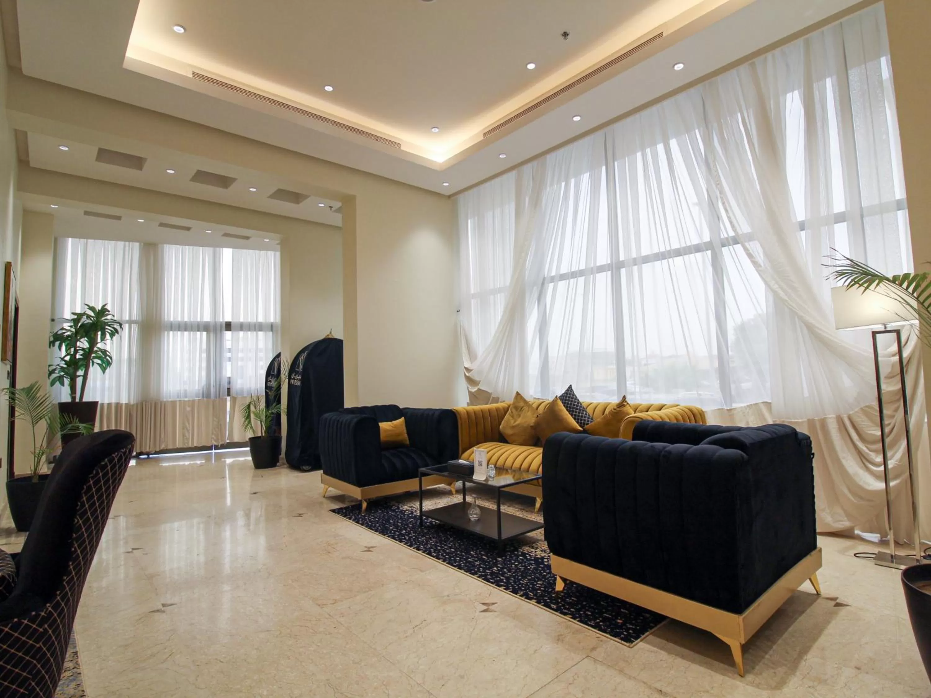 Seating Area in Friesian Hotel Suites