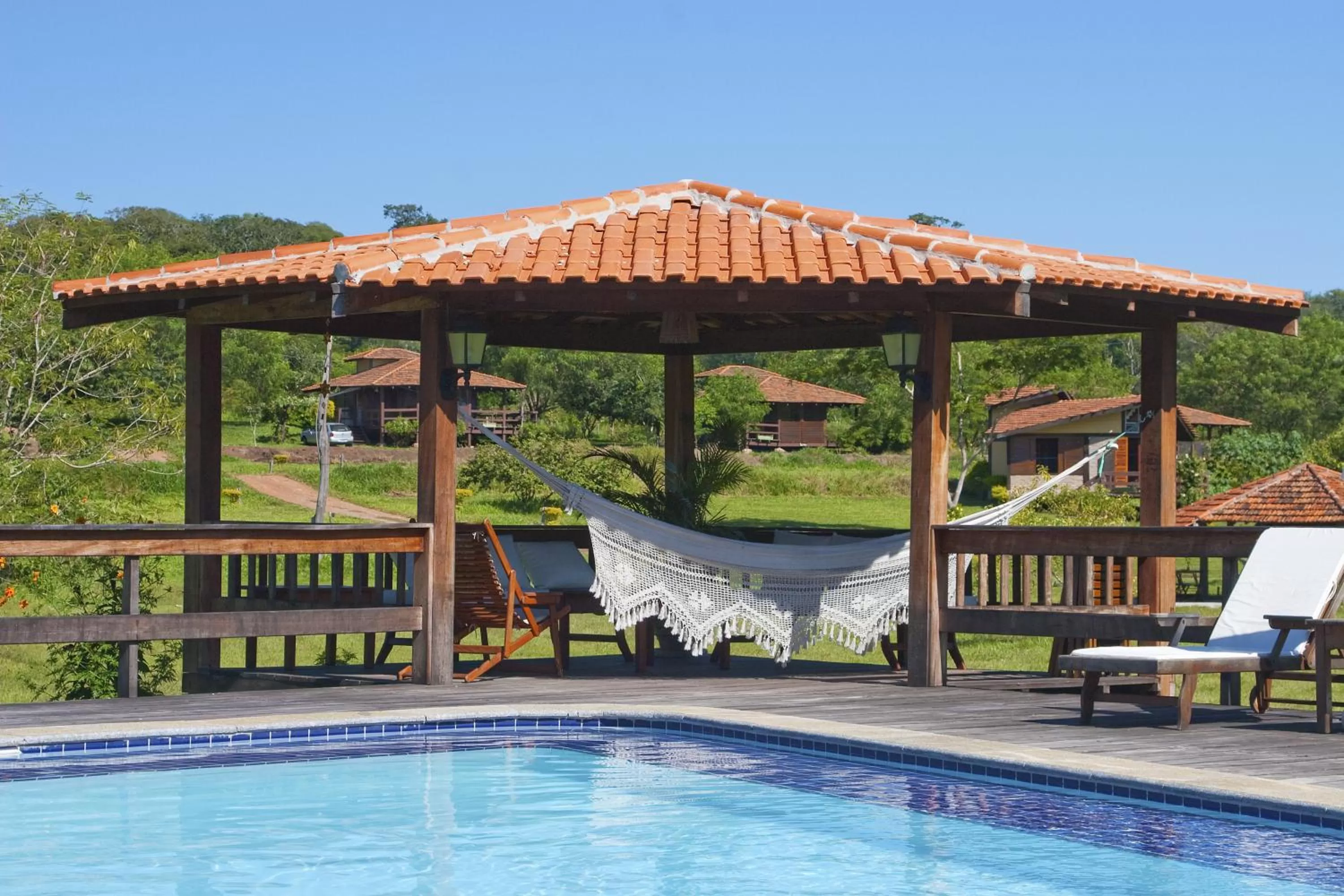 Garden view in Hotel Santa Esmeralda