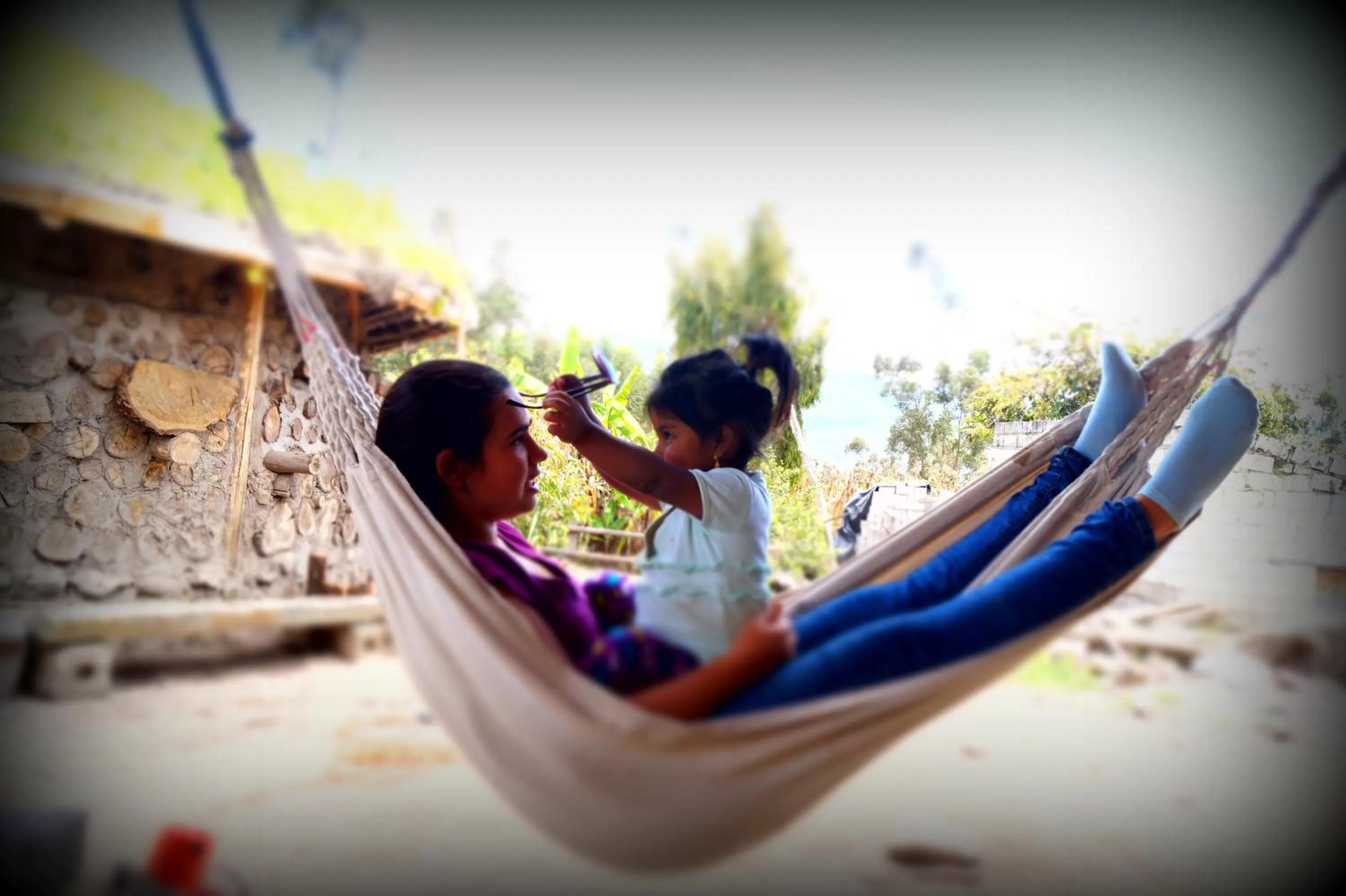 group of guests, Guests in El Tio Hostal