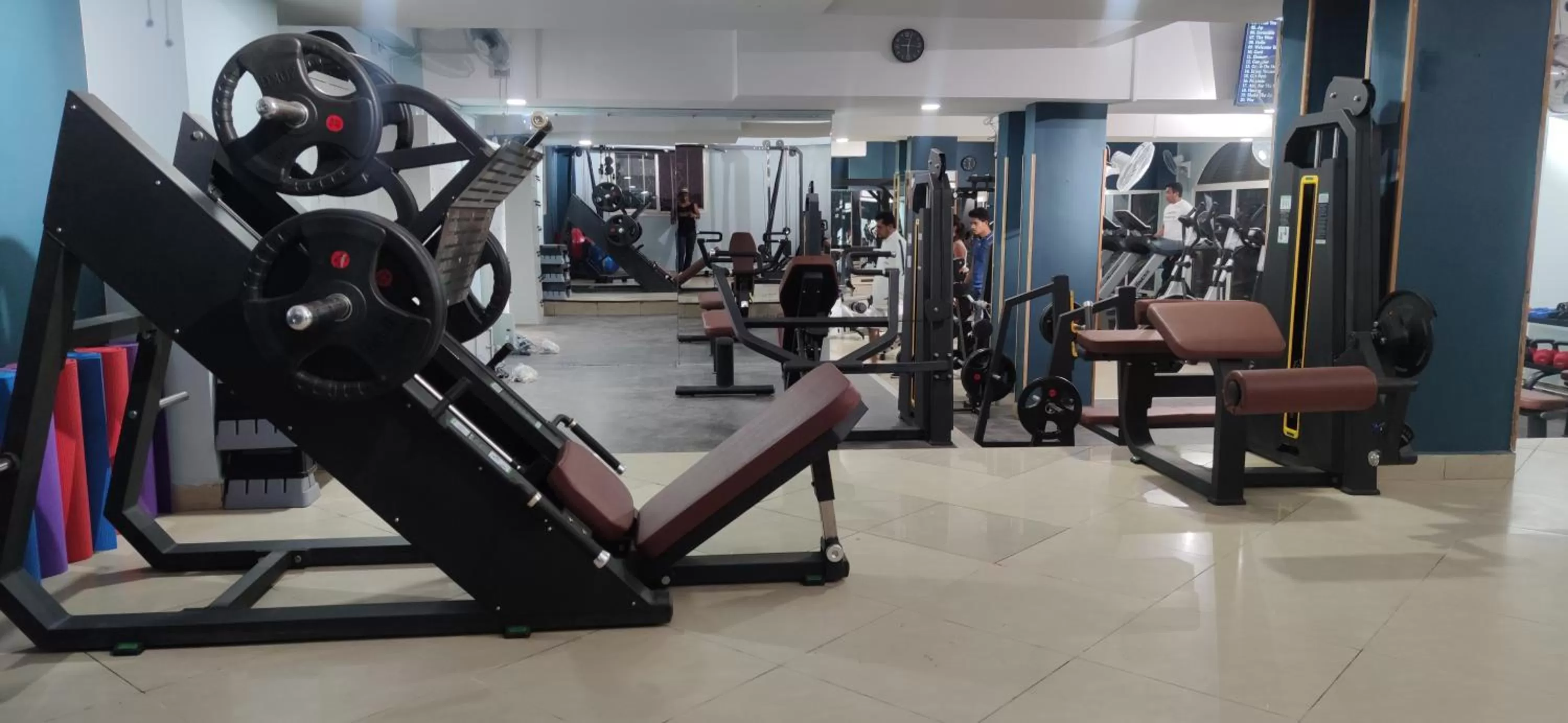 Fitness centre/facilities in Downtown Hotel