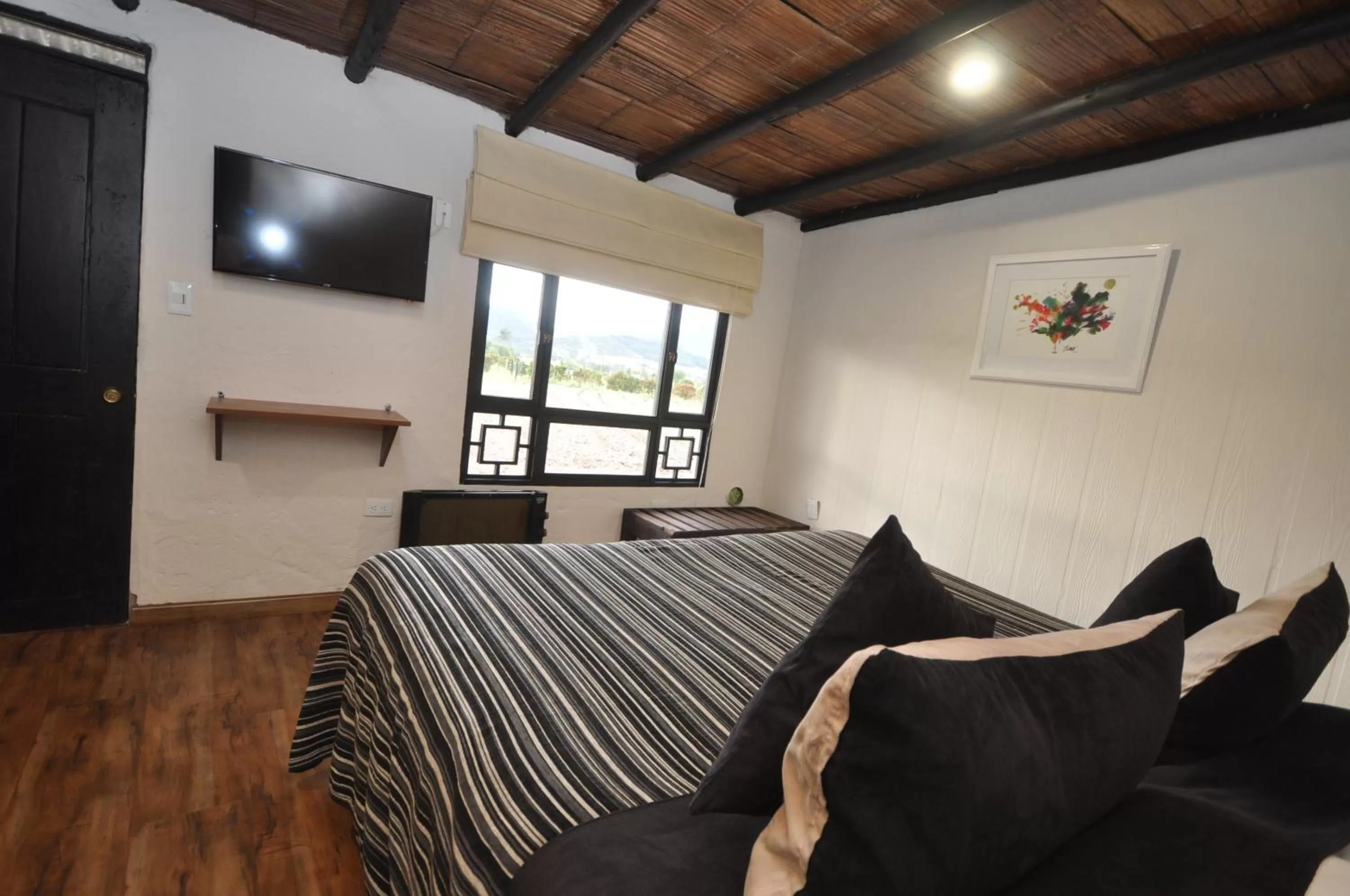 Bedroom, Bed in Posada Cafe La Huerta