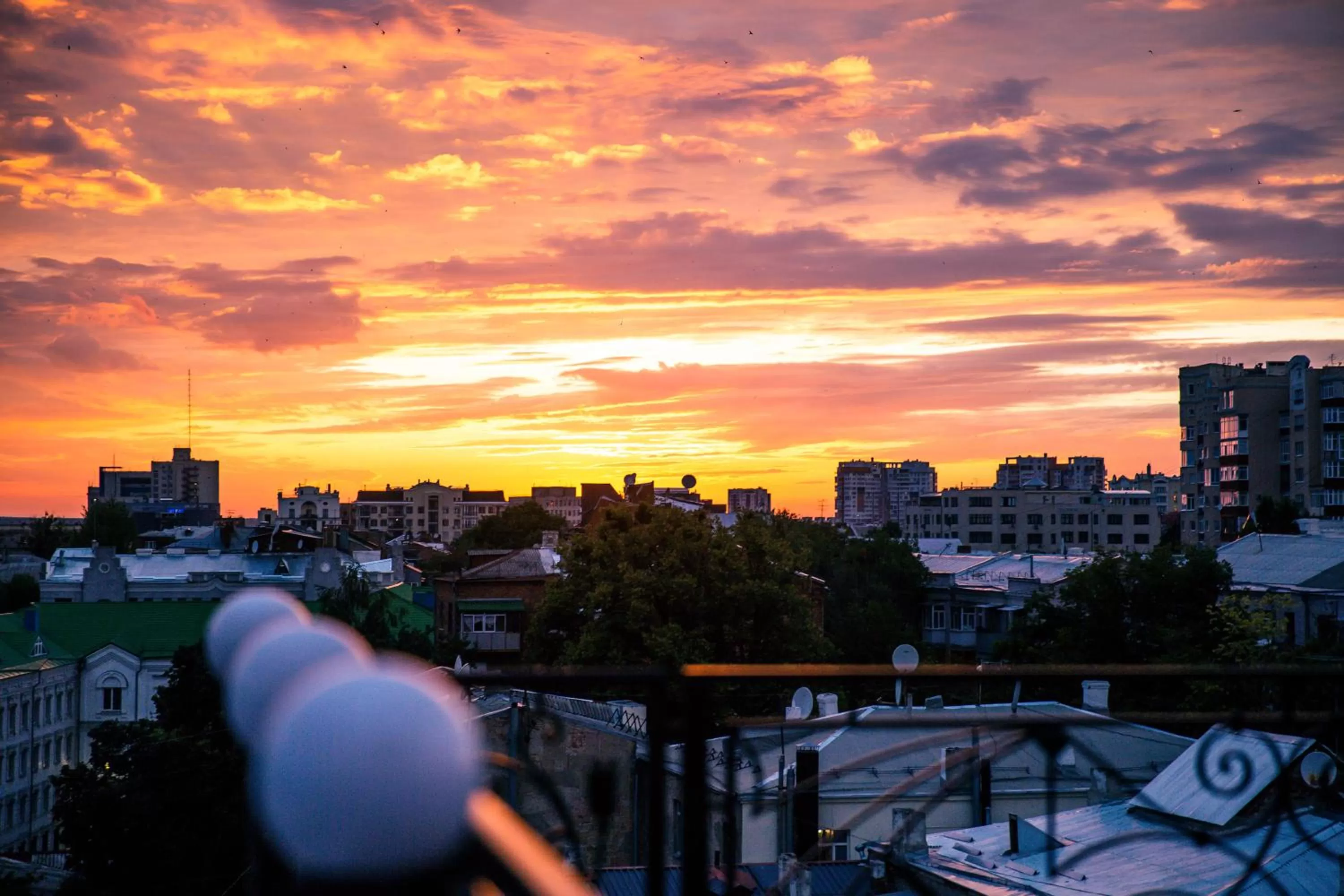 Balcony/Terrace, Sunrise/Sunset in Hotel "Mandarin Clubhouse"