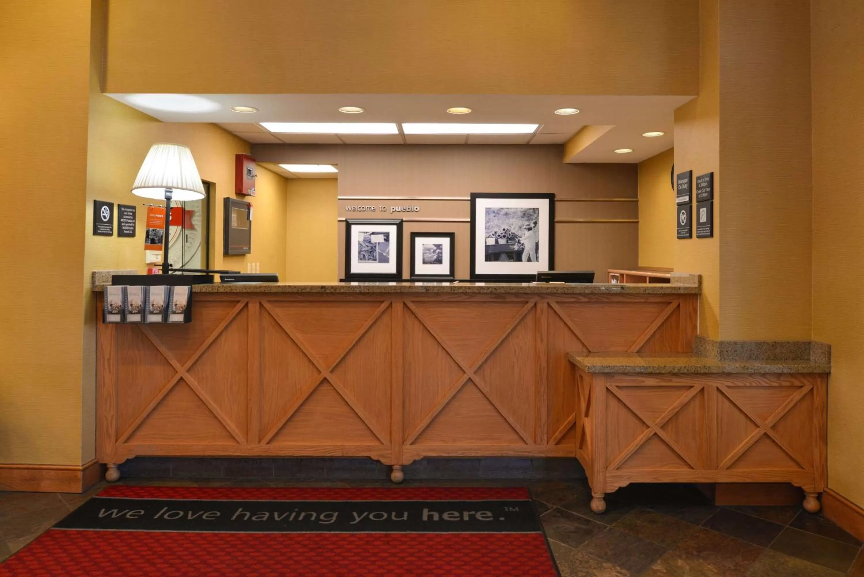 Lobby or reception in Hampton Inn & Suites Pueblo-Southgate