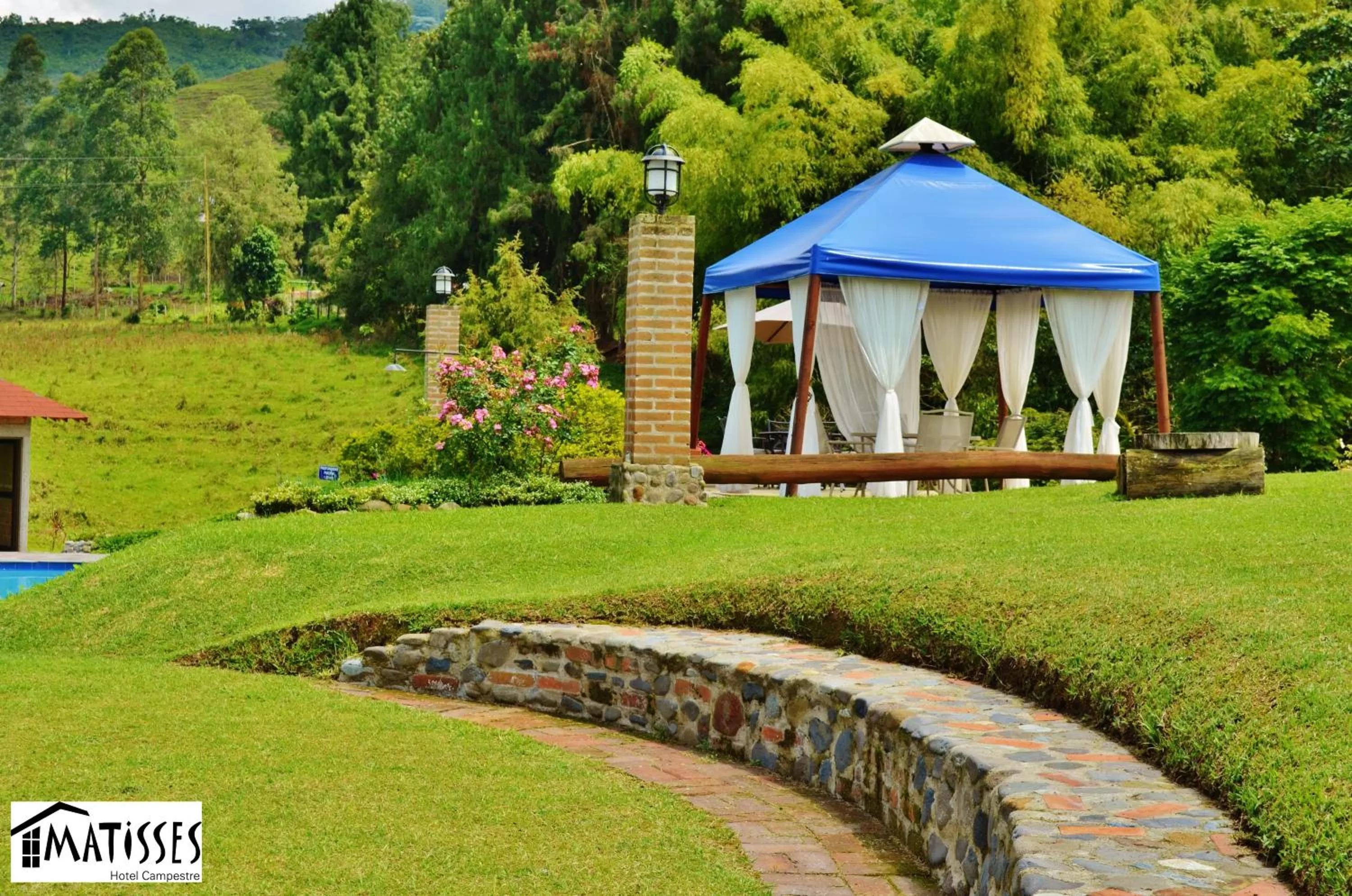 Garden in Matisses Hotel & Spa