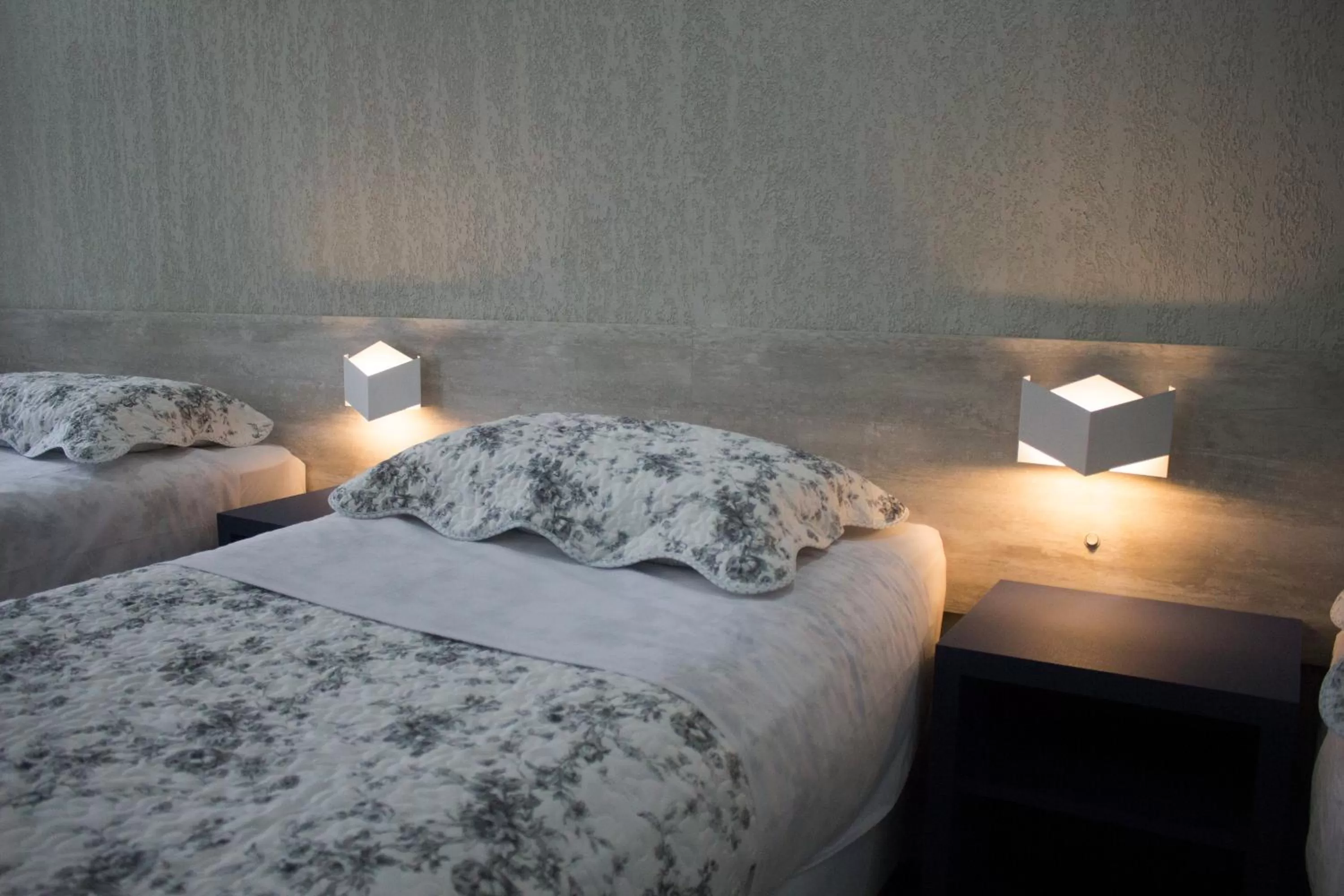 Bed in Hotel Dois Irmãos