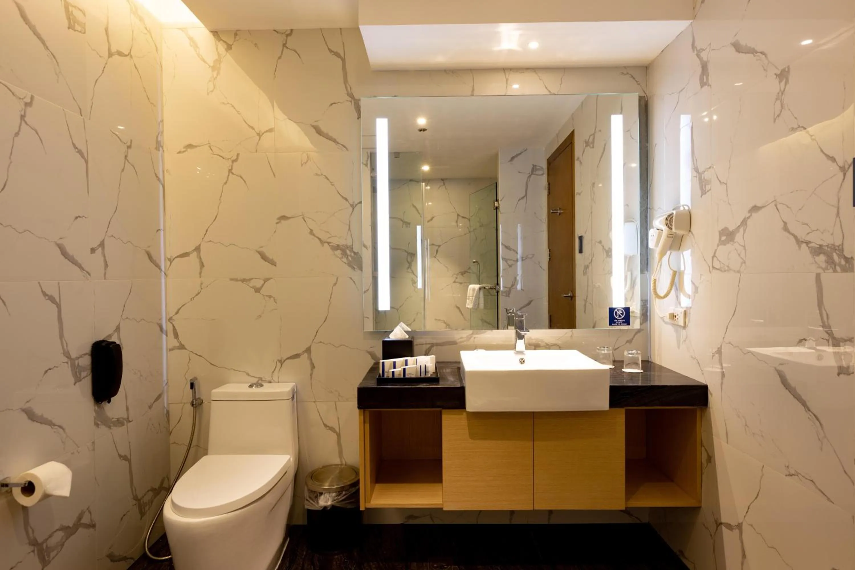 Toilet in Best Western Plus Metro Clark