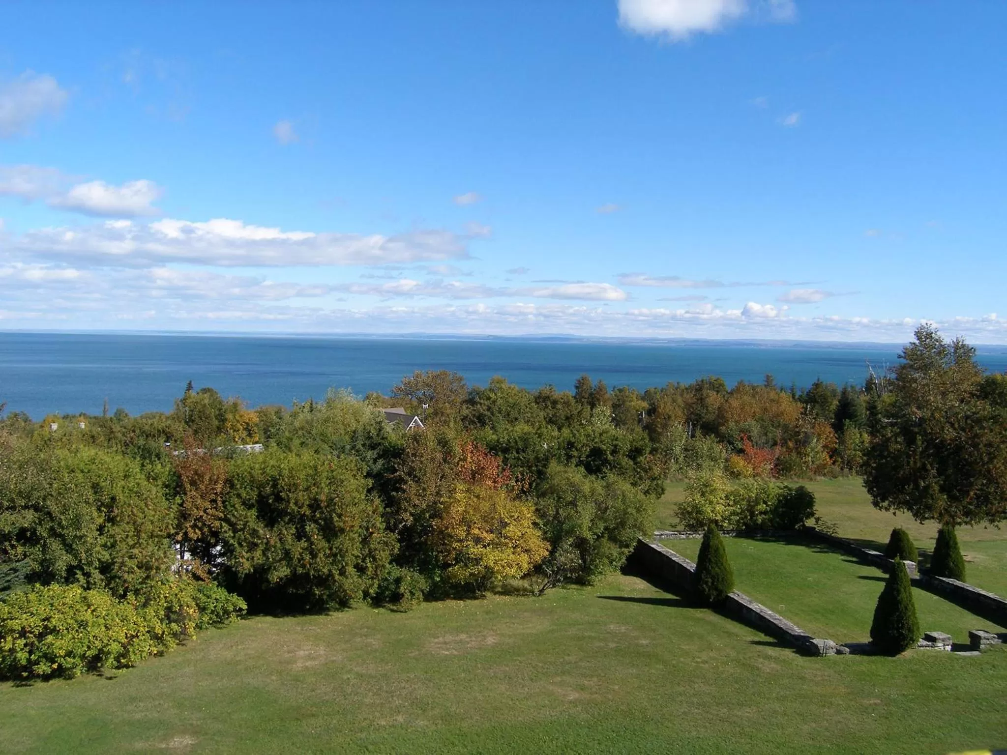 Garden in Auberge Des 3 Canards