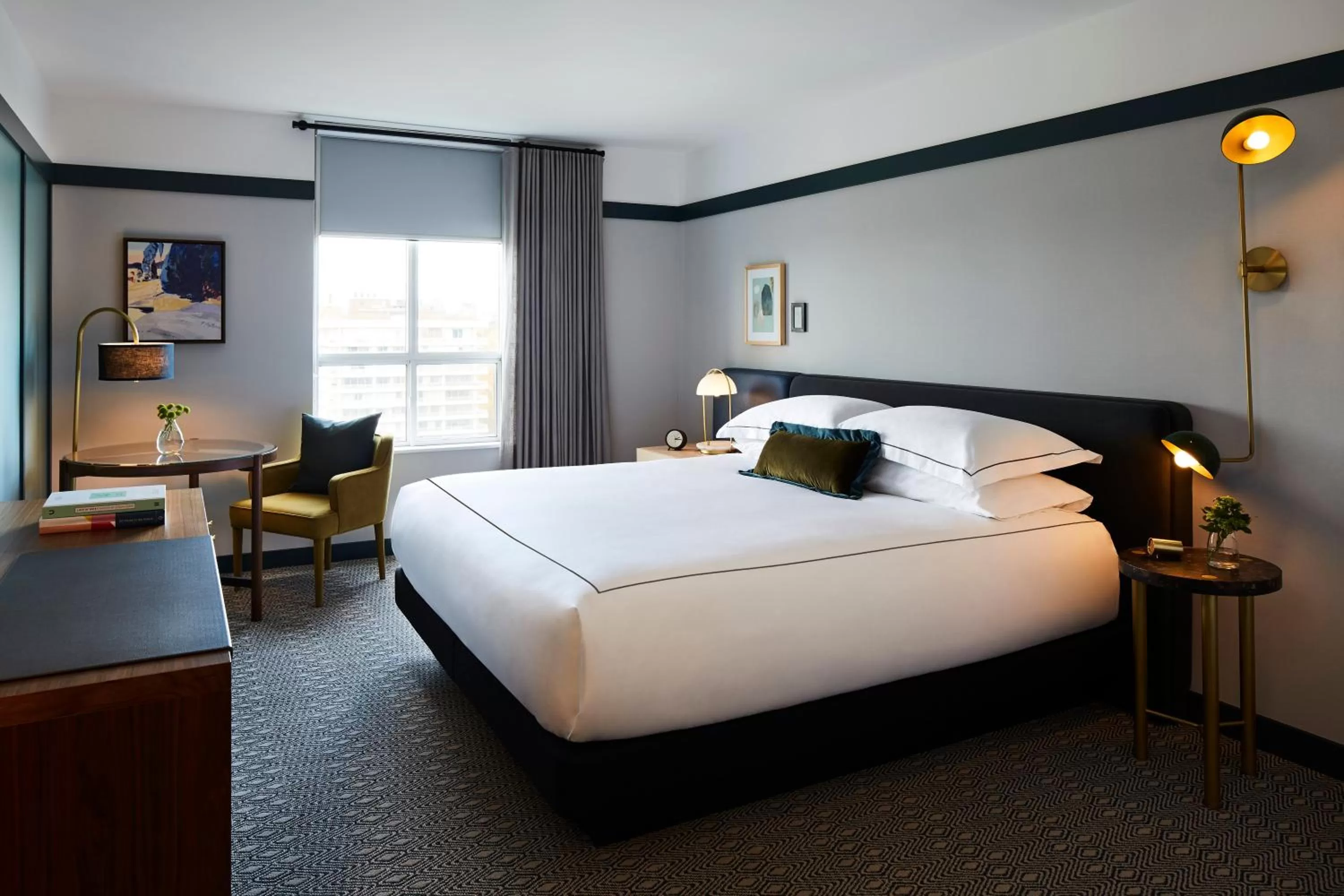 Property building, Bed in Kimpton Saint George Hotel by IHG