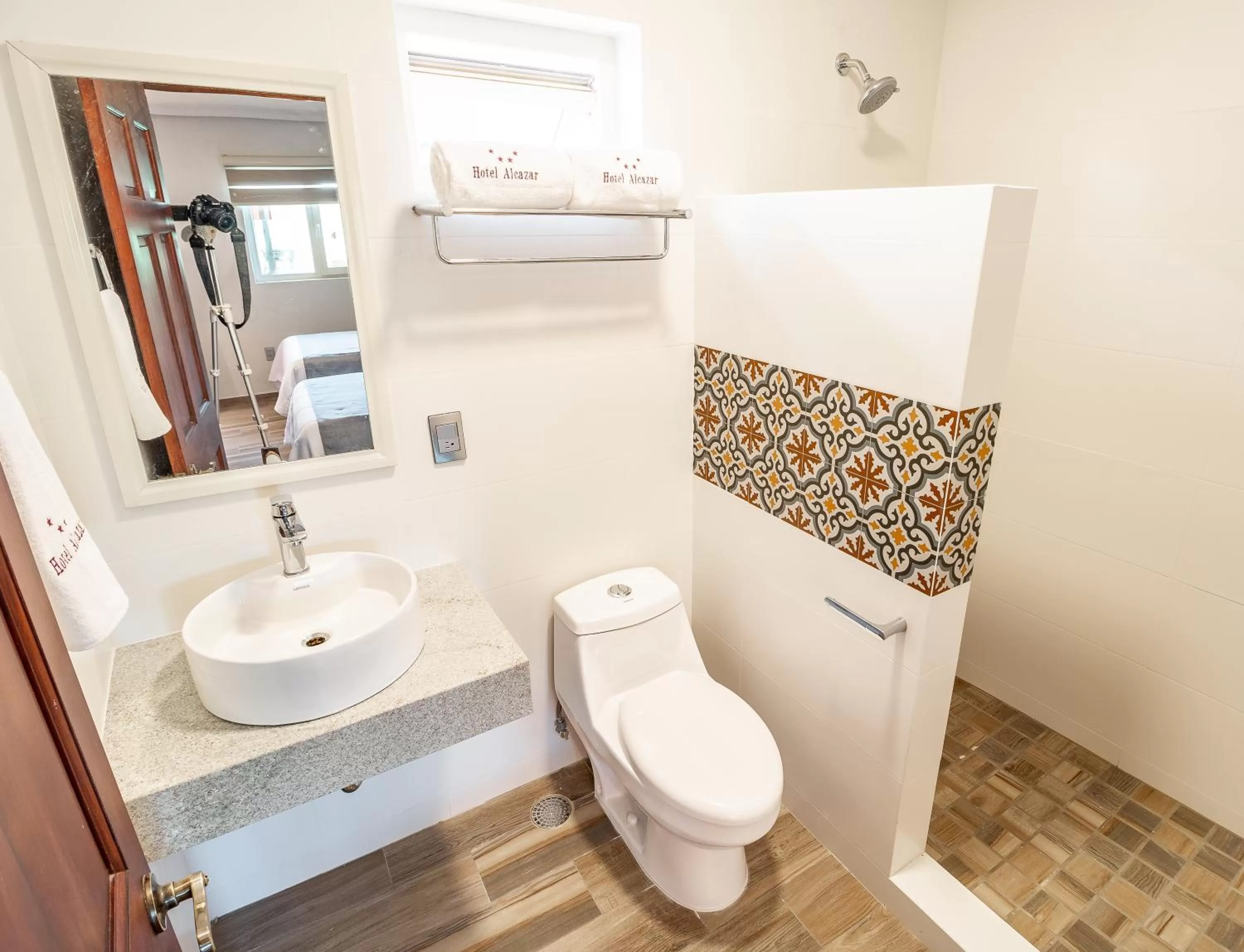 Bathroom in Hotel Alcazar - Guadalajara Centro Historico