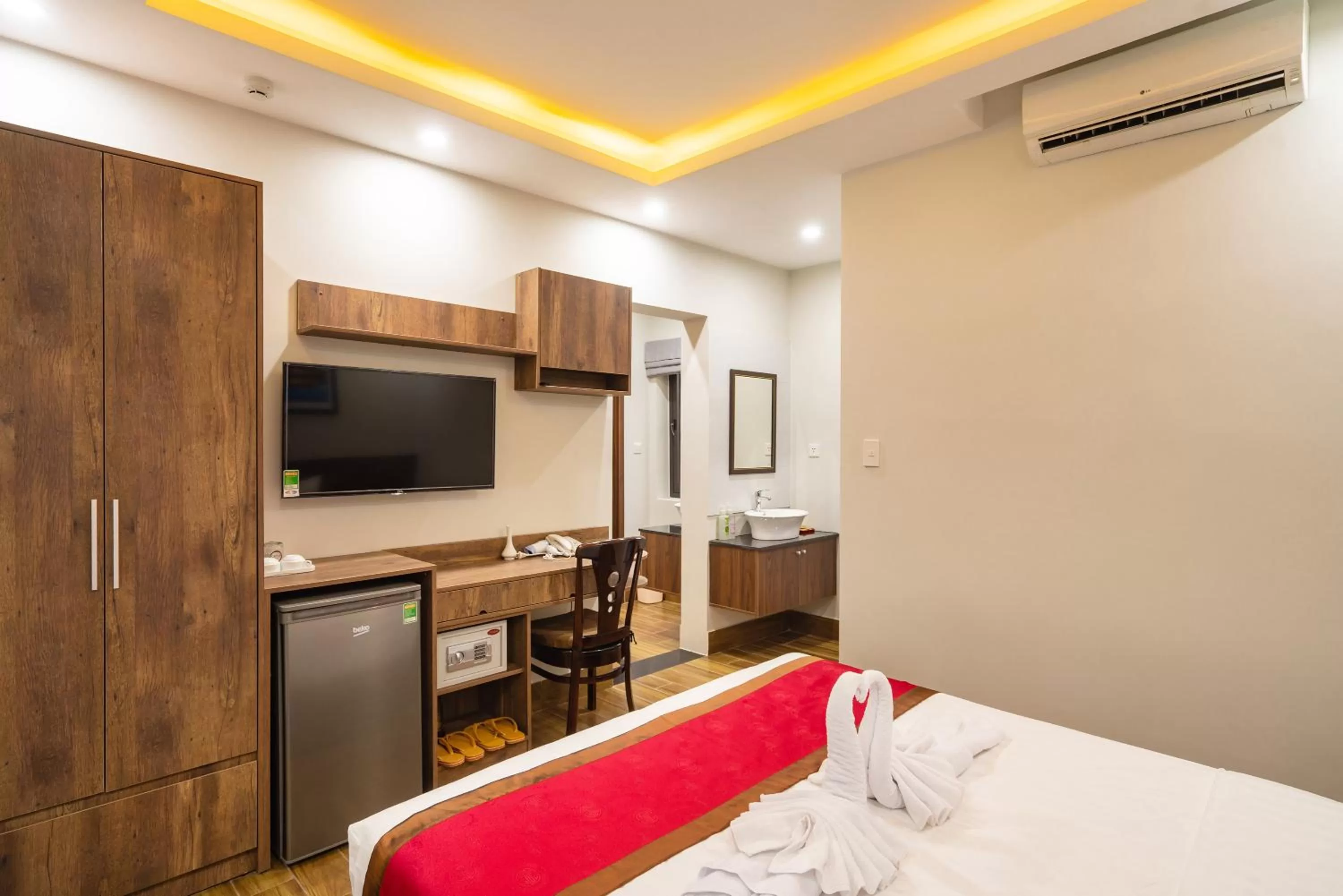 Bedroom, Bed in The Lit Villa Hoi An