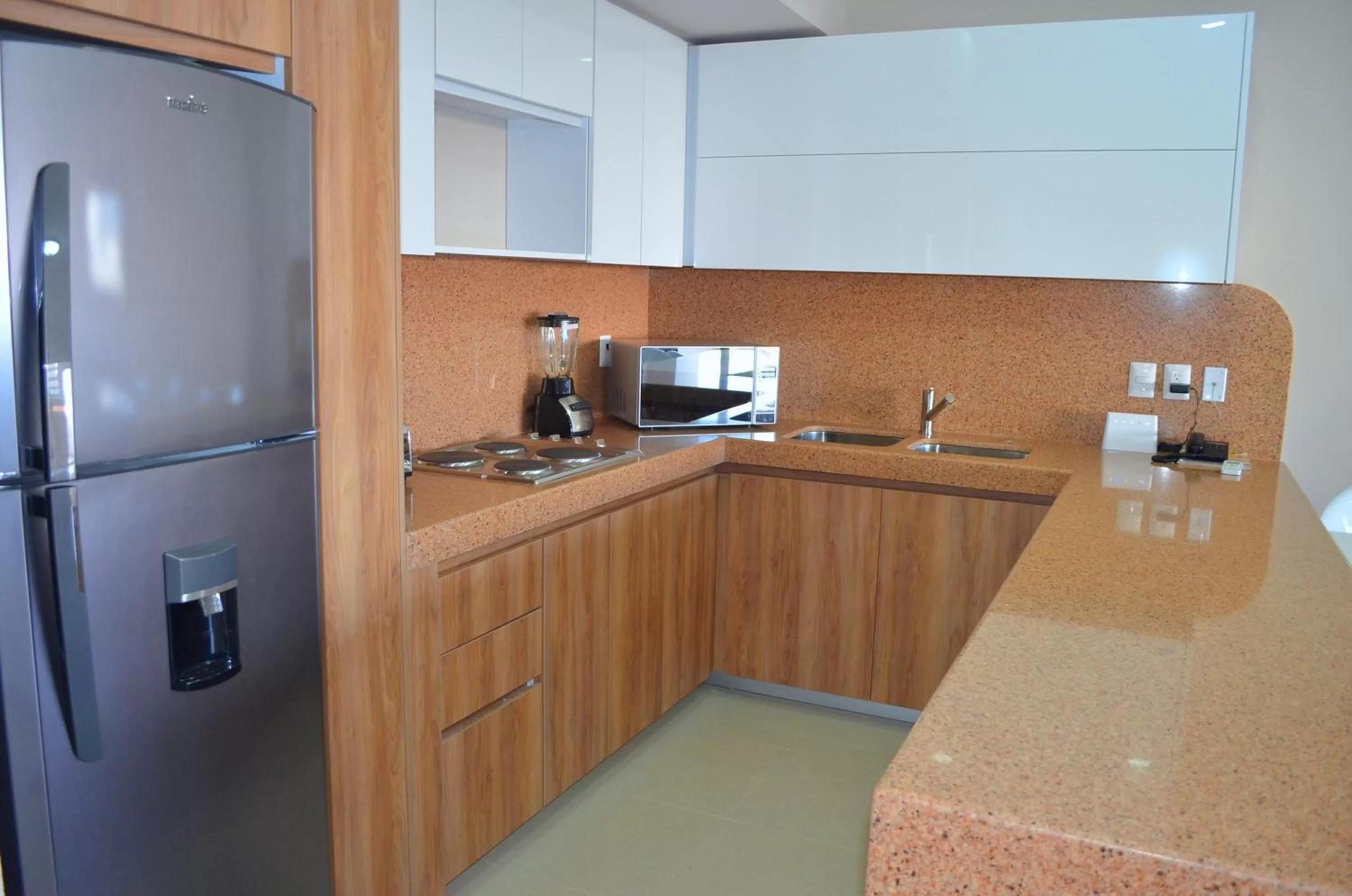 Kitchen or kitchenette in Bahia Marina Departamentos