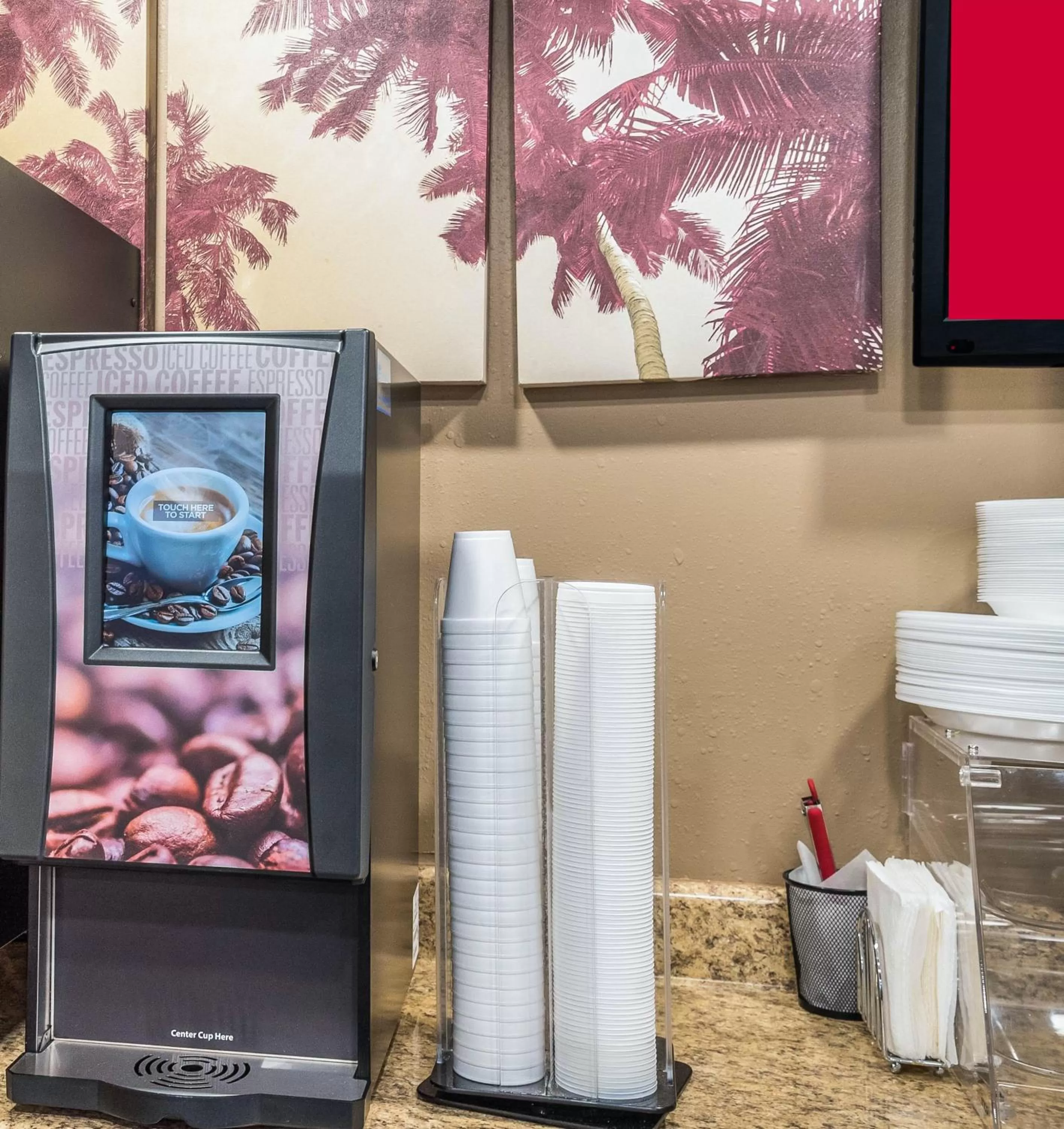 Breakfast in Red Roof Inn Spartanburg - I-26