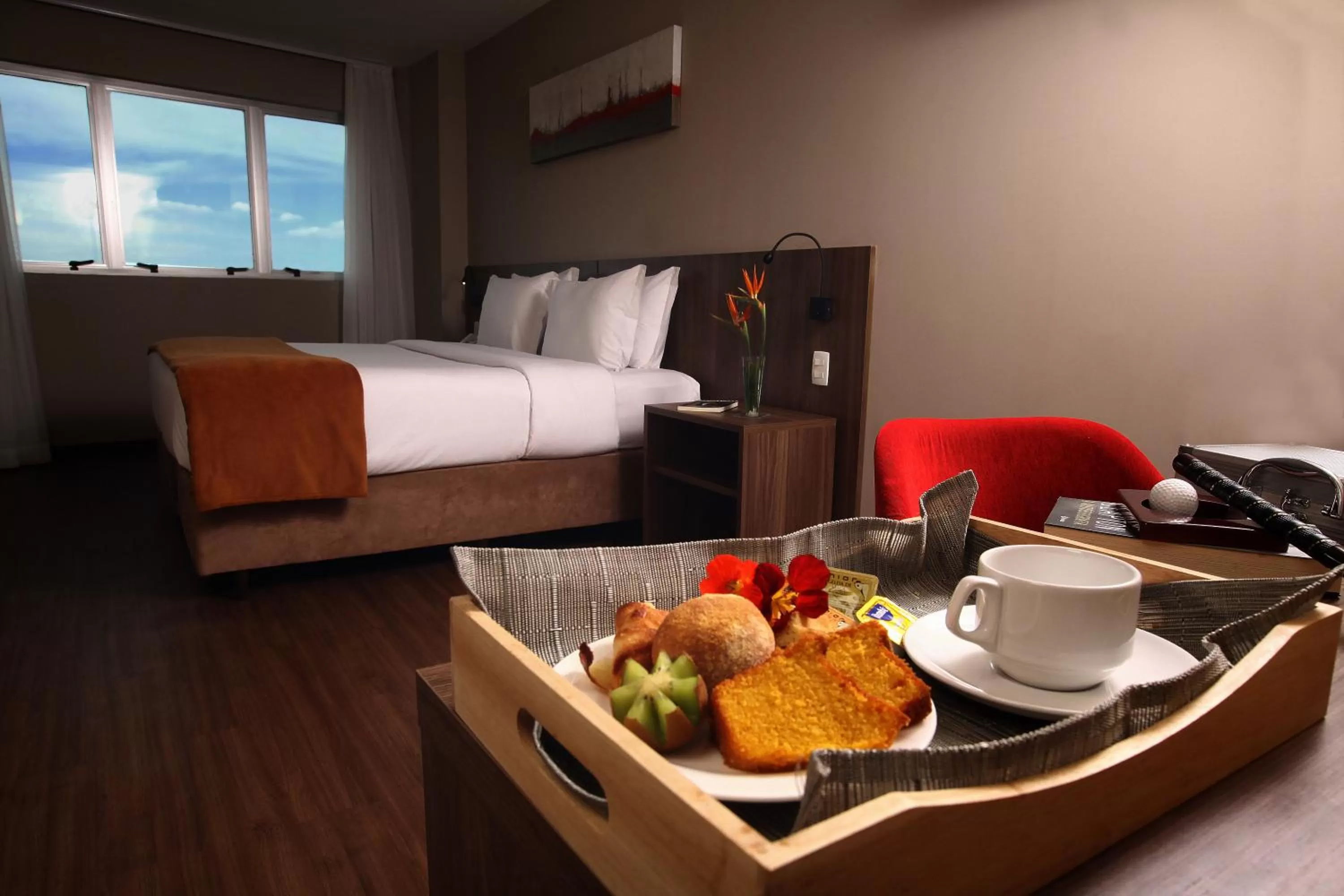 Photo of the whole room, Bed in BH Raja Hotel