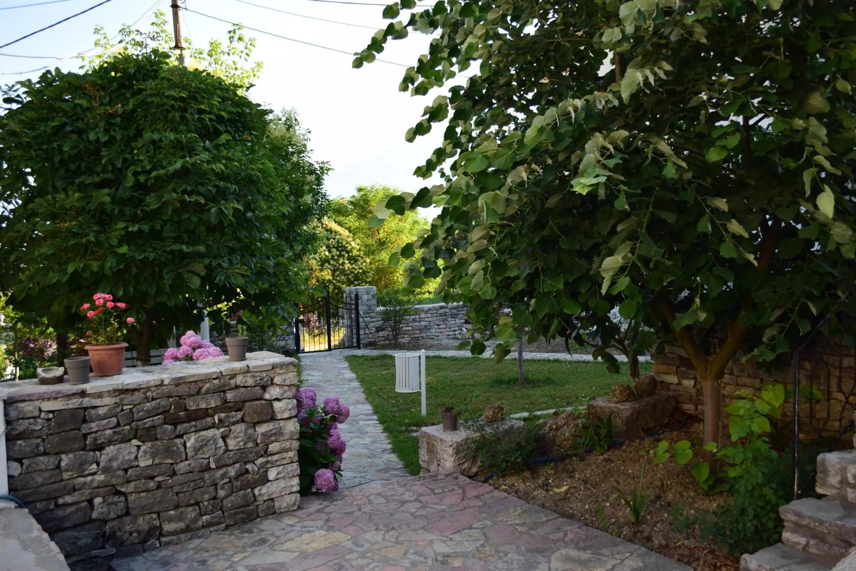 Garden in Hotel Gjirokastra