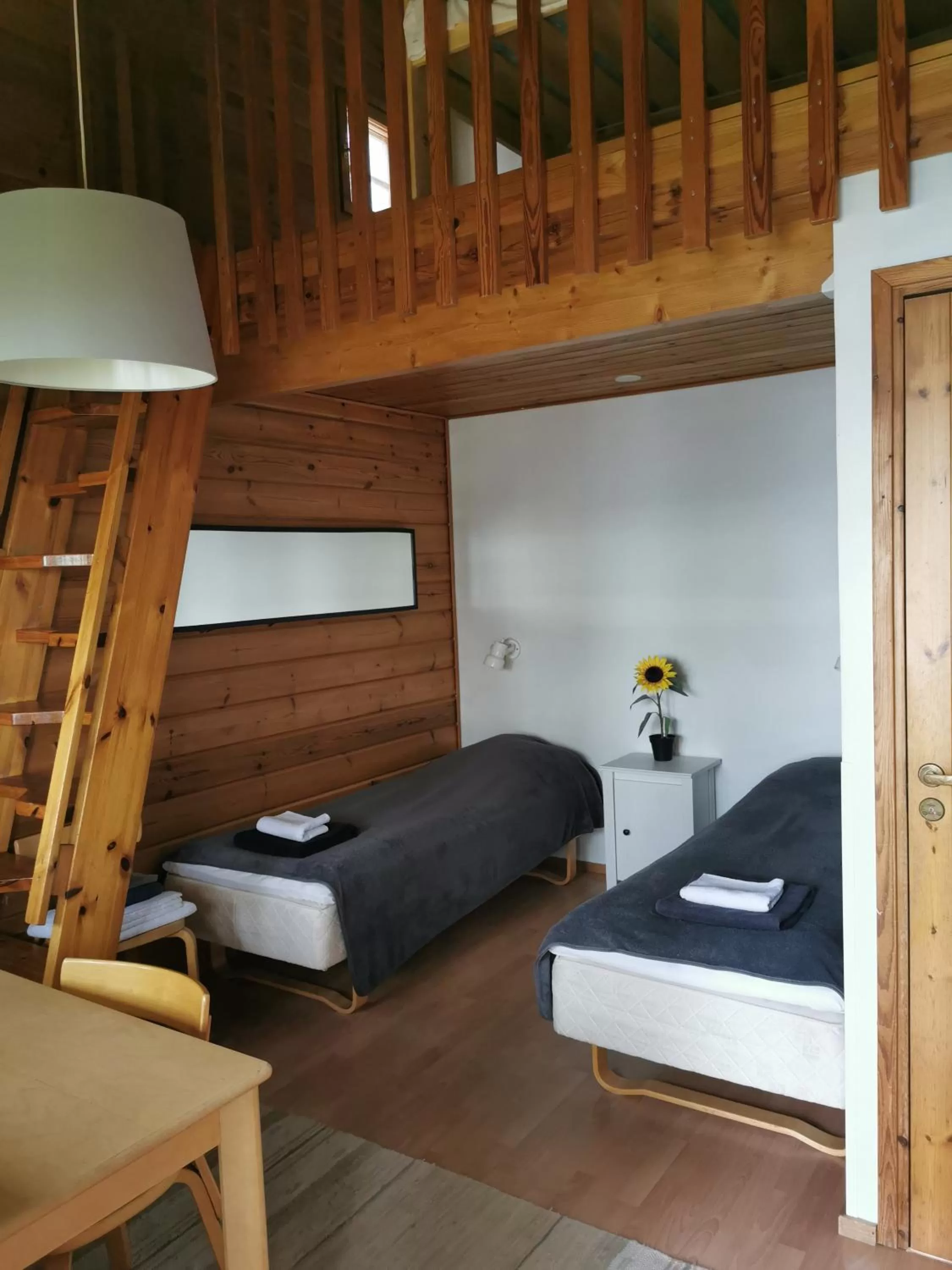 Bed in Hotelli Hirsiranta