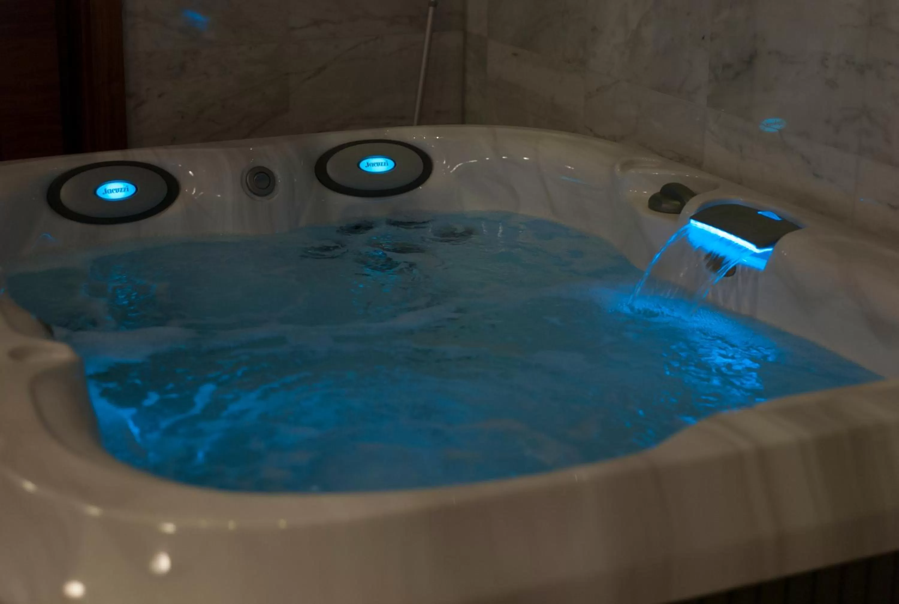 Hot Tub in WELLNESS HOTEL LÖWE