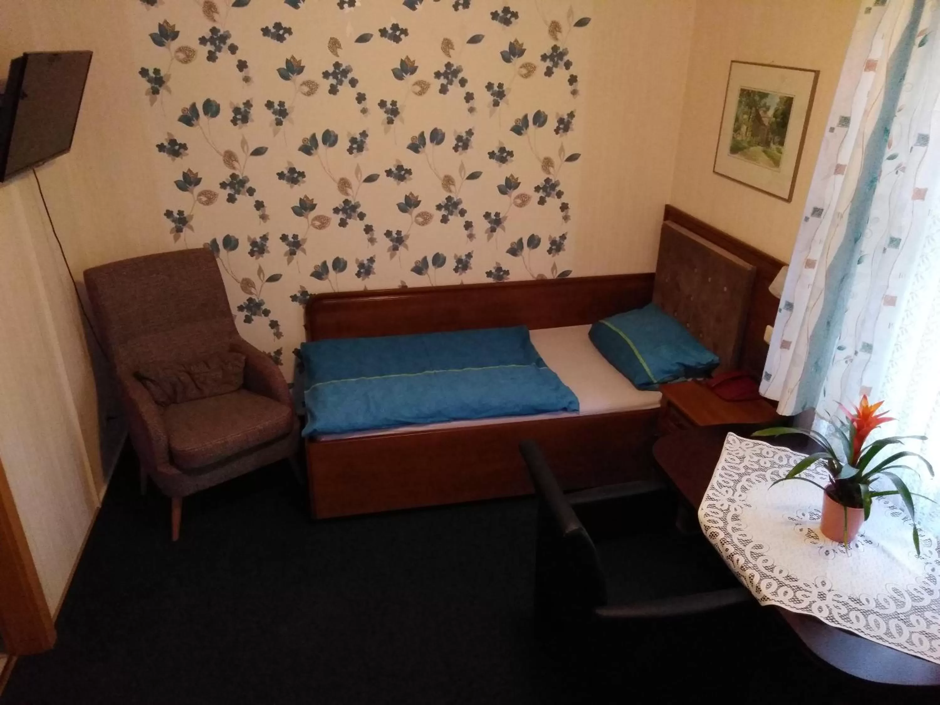 Bed in Hotel Stadt Lügde