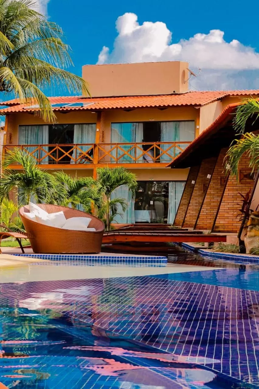 Swimming Pool in Pousada Sol e Mar