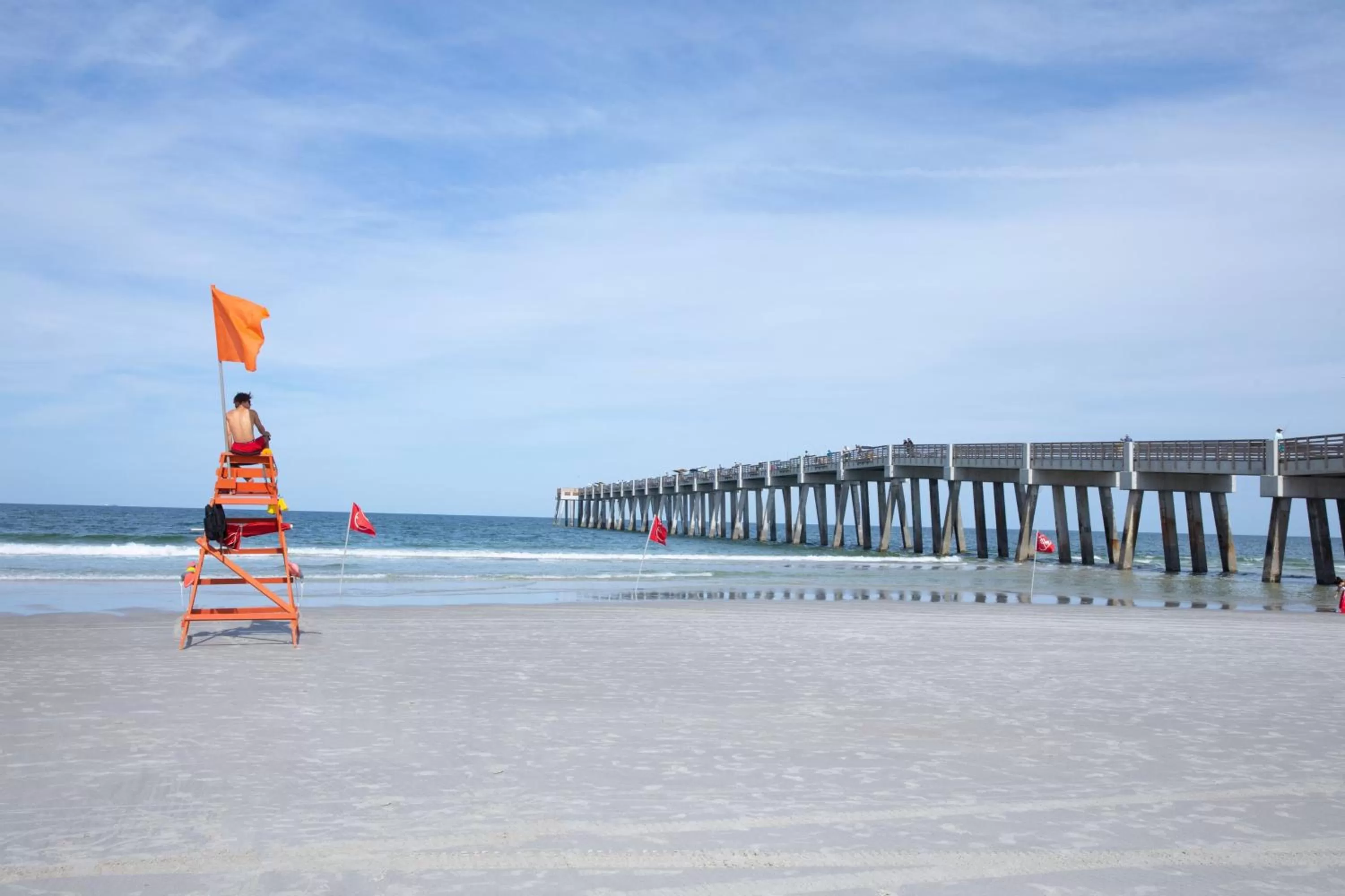 Beach in SpringHill Suites by Marriott Jacksonville Beach Oceanfront