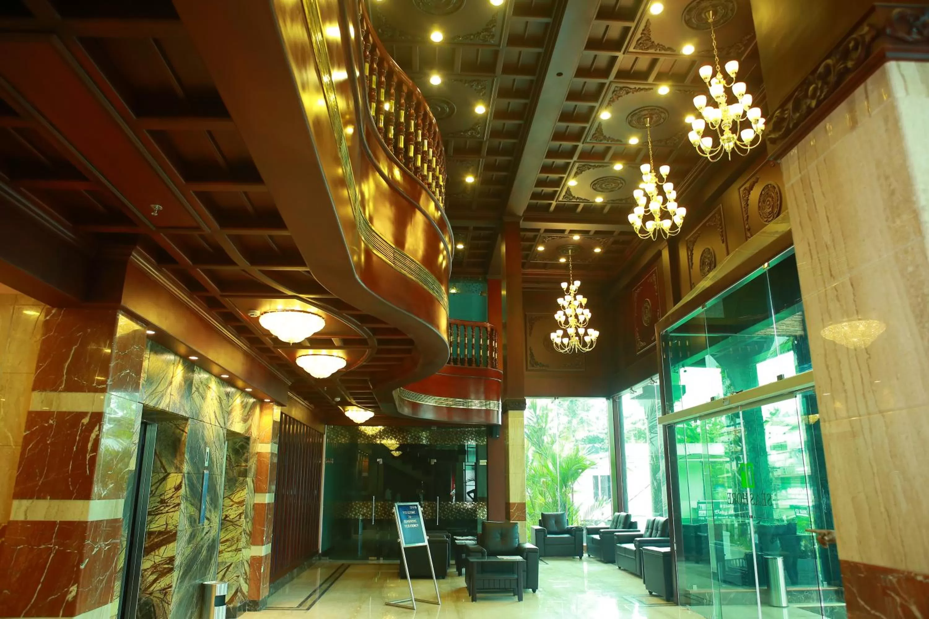 Lobby or reception in Seashore Residency