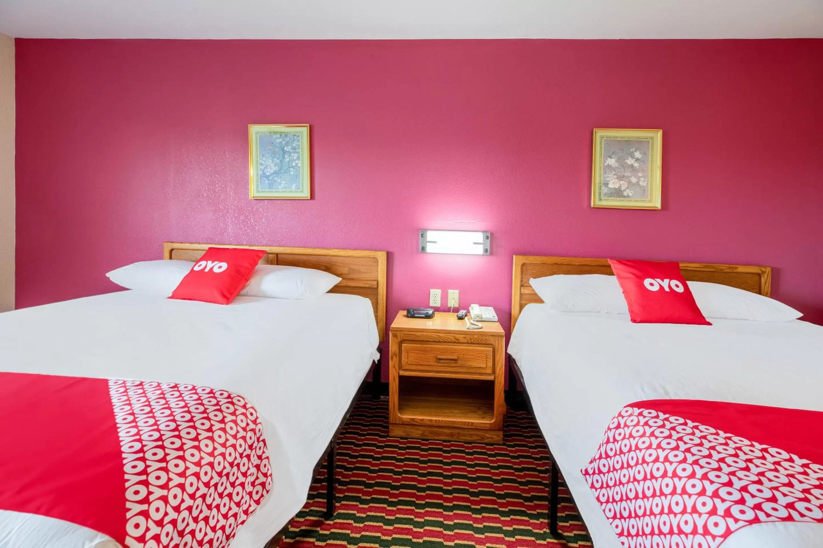 Bedroom in OYO Hotel Chesaning Route 52 & Hwy 57