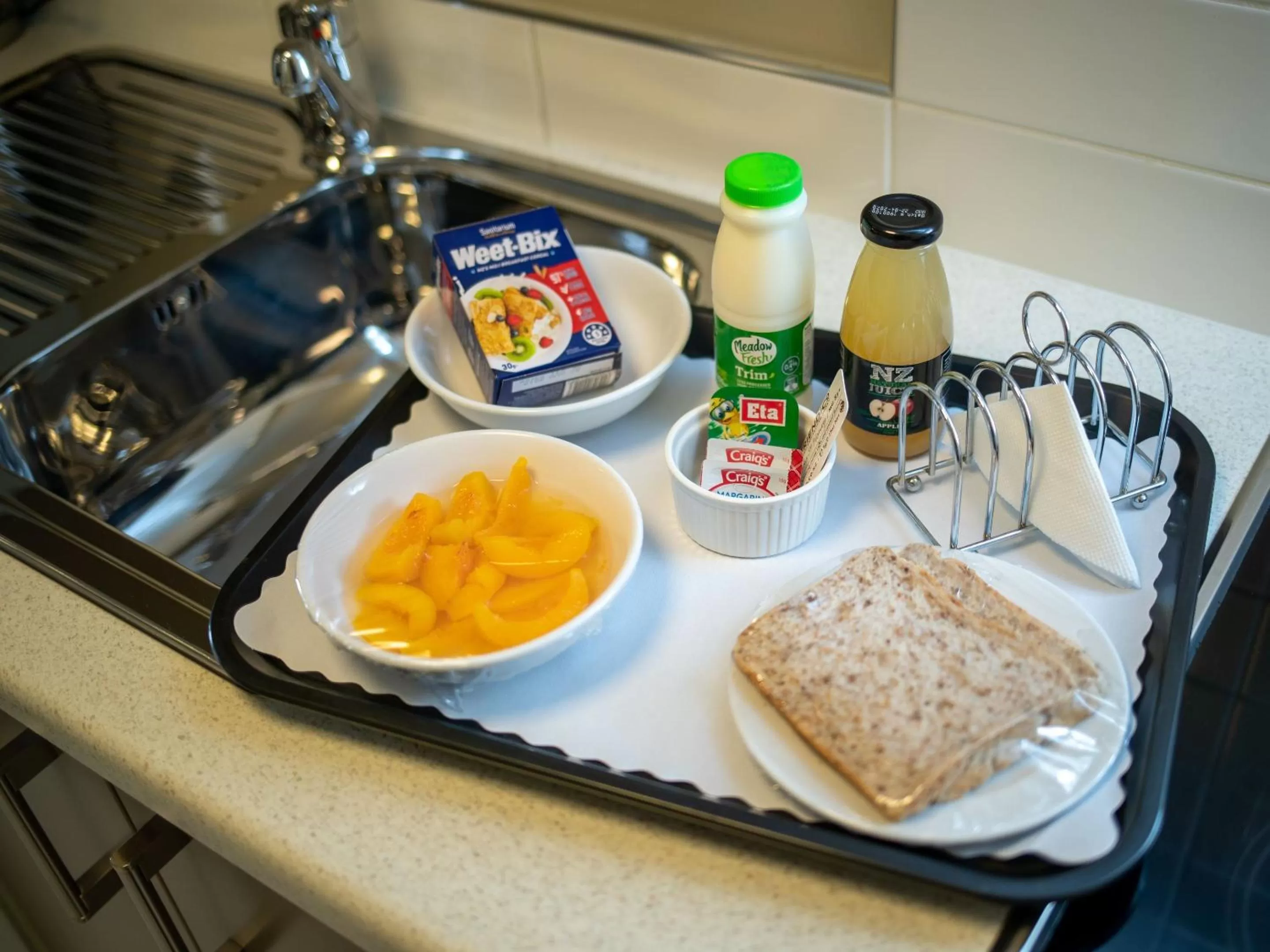 Continental breakfast in The Riverstone