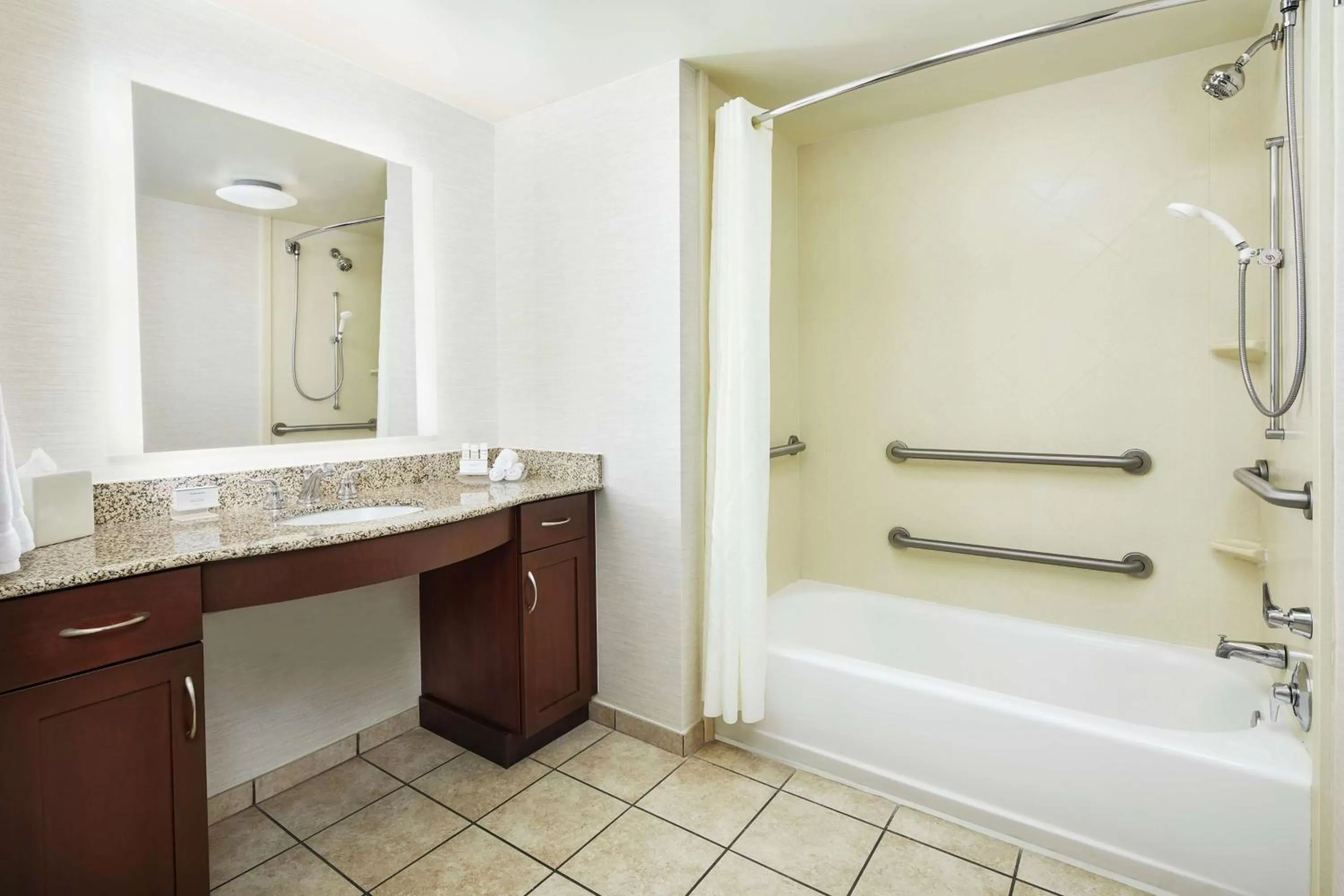 Bathroom in Homewood Suites by Hilton Columbus
