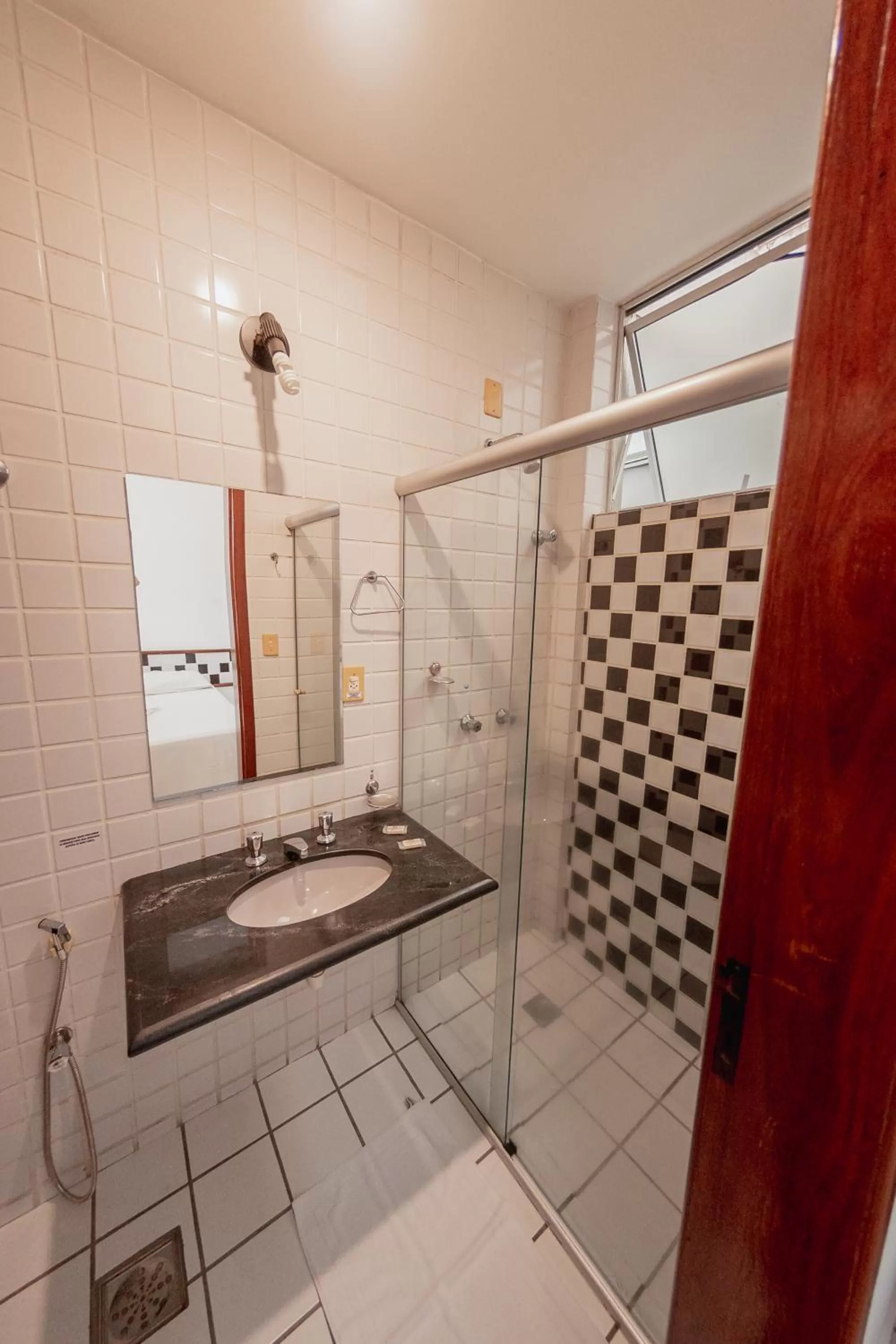 Shower, Bathroom in Hotel Metropolitano