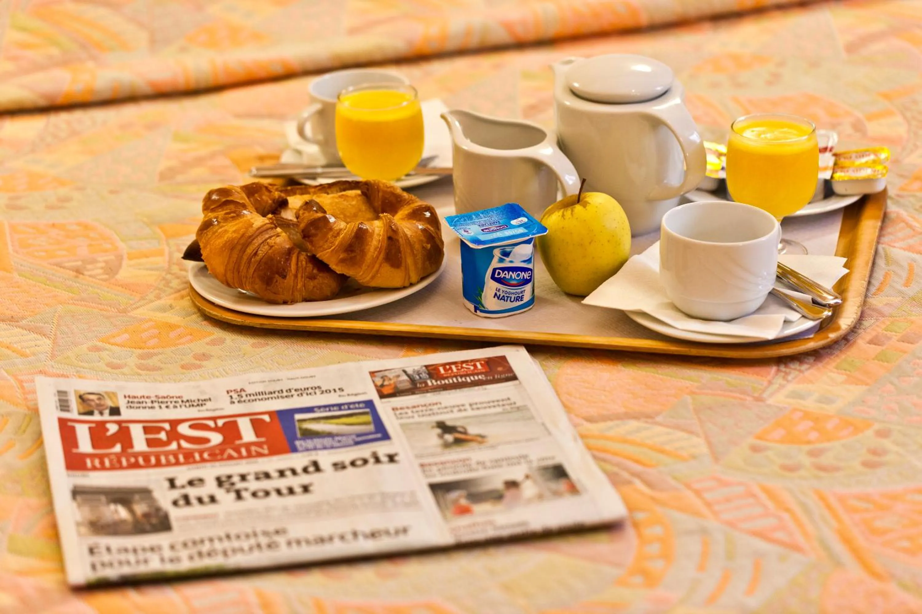 Food in Hotel Du Nord