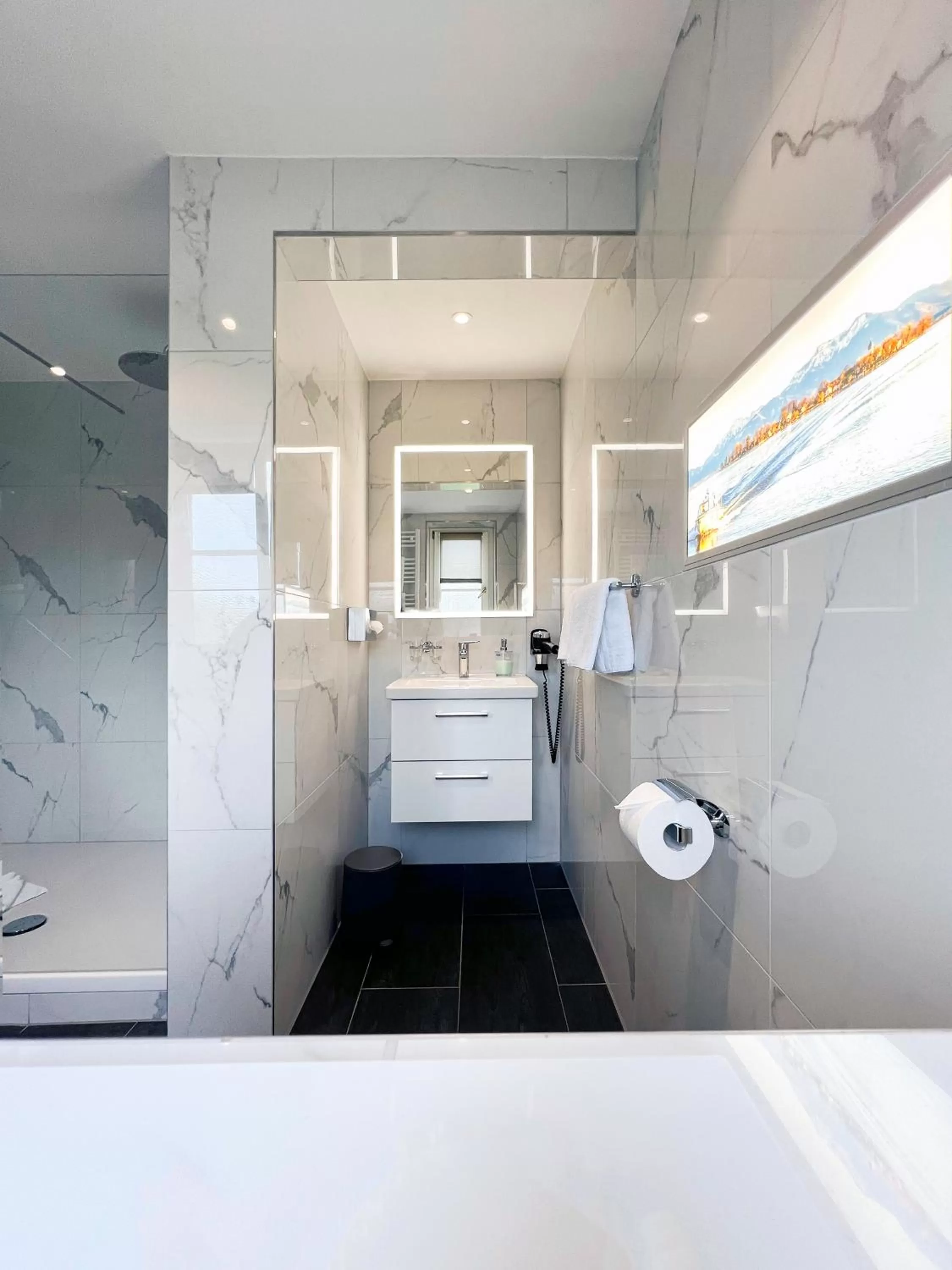 Bathroom in Hotel Schlossblick Chiemsee