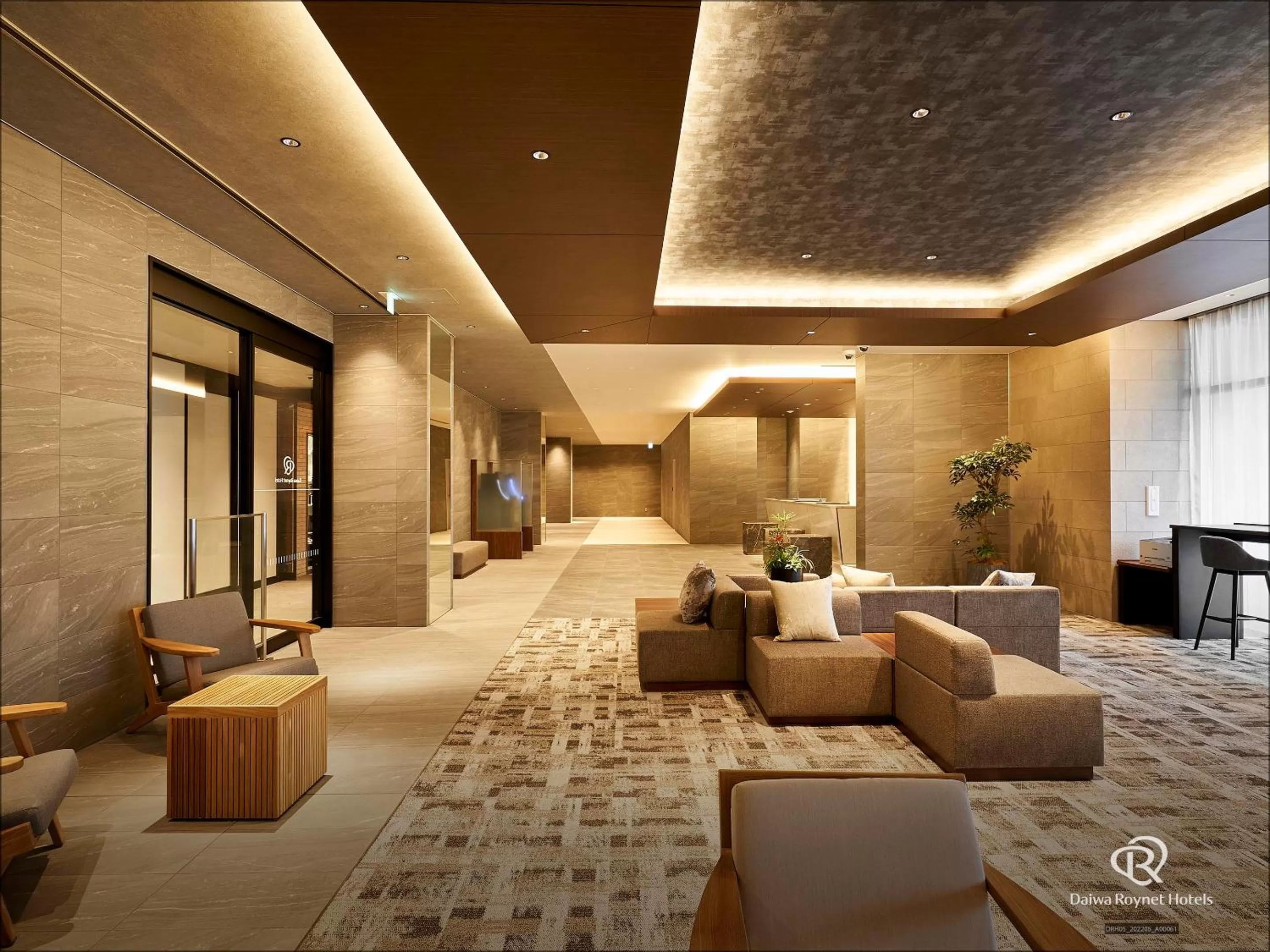 Lobby or reception in Daiwa Roynet Hotel KOBE-SANNOMIYA PREMIER