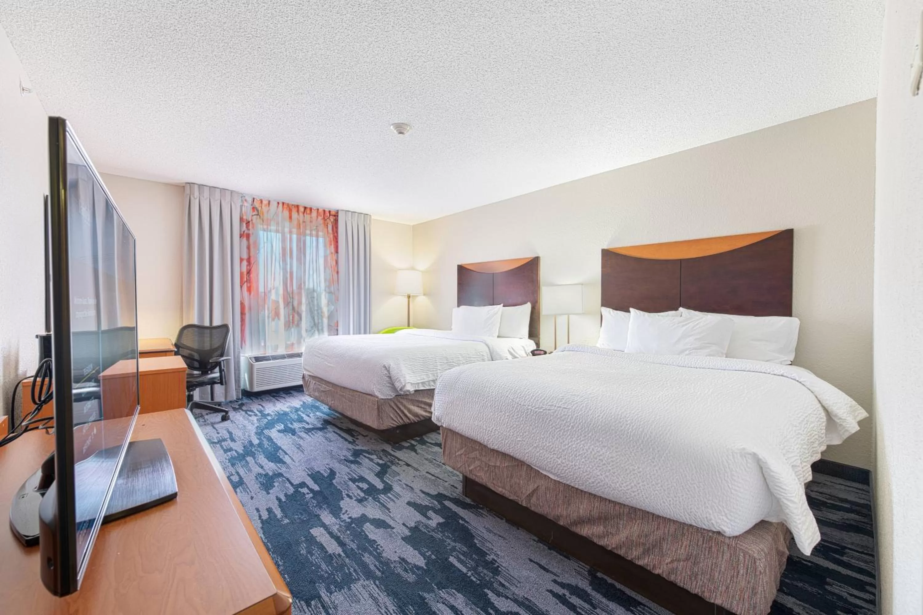 Double Room with Two Double Beds in Fairfield Inn & Suites by Marriott Chicago Naperville