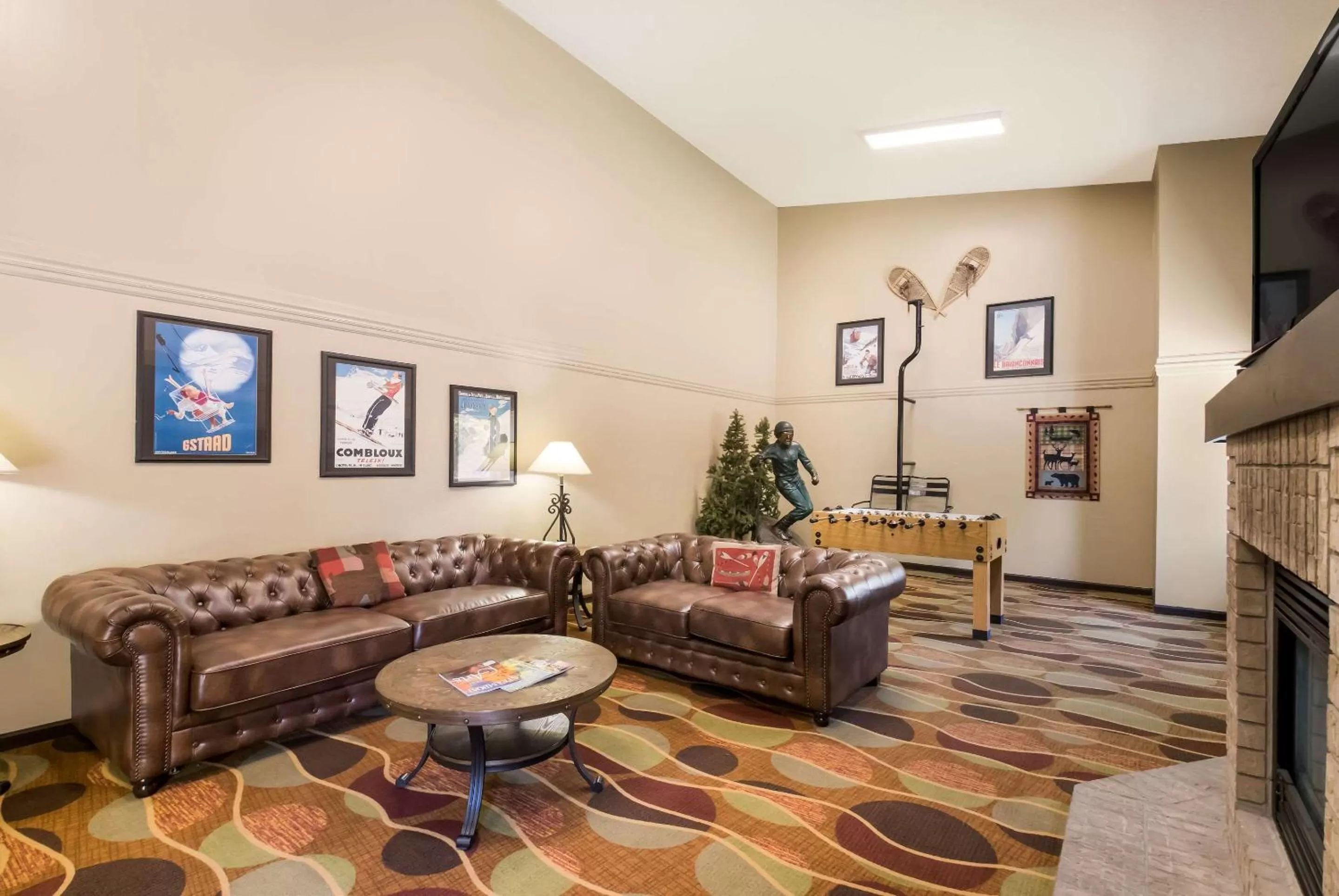 Lobby or reception in Quality Inn & Suites Steamboat Springs