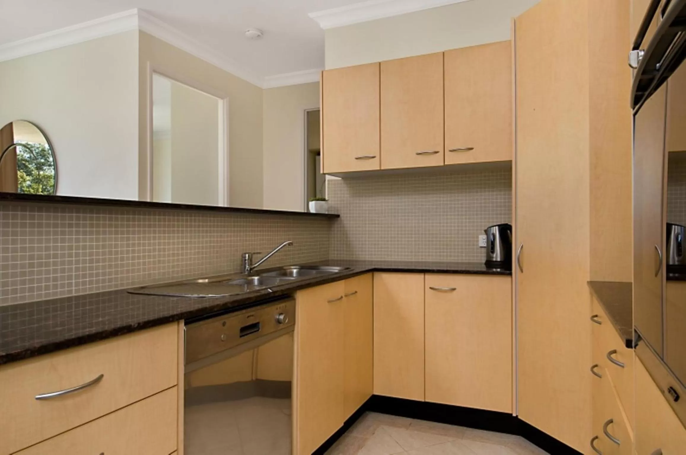 Kitchen or kitchenette in Santorini Twin Waters