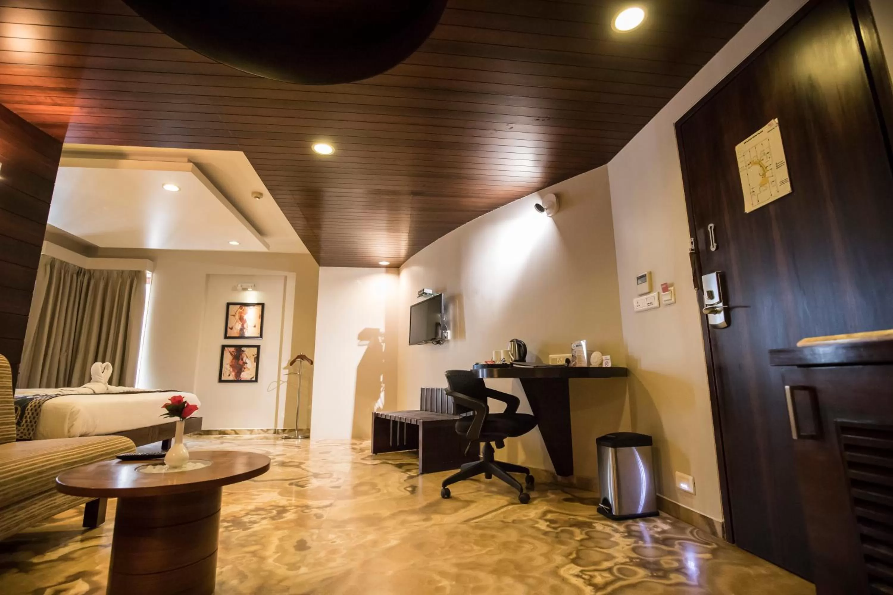 Seating area in Bizz The Hotel